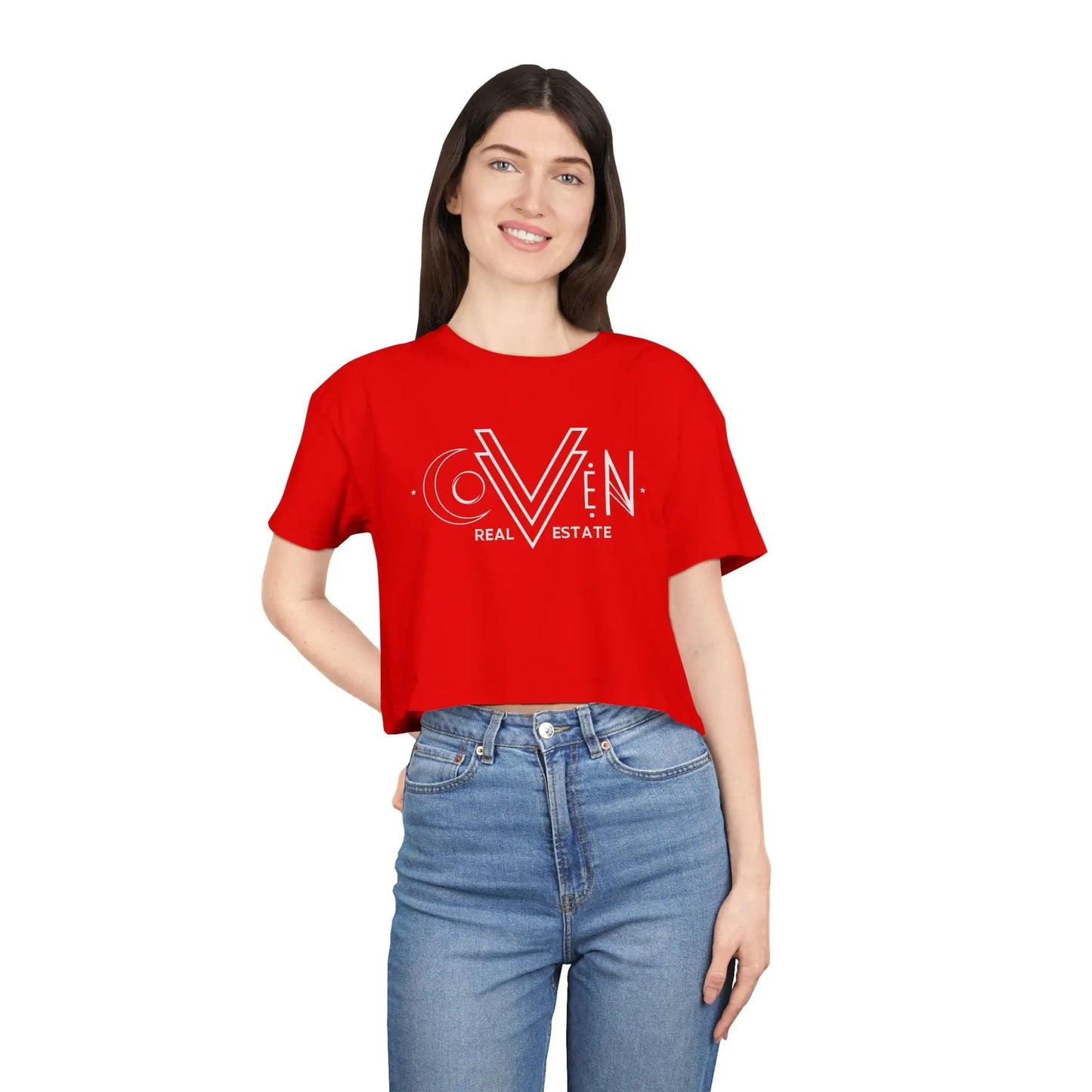 Abundance Coven Crop Tee Printify