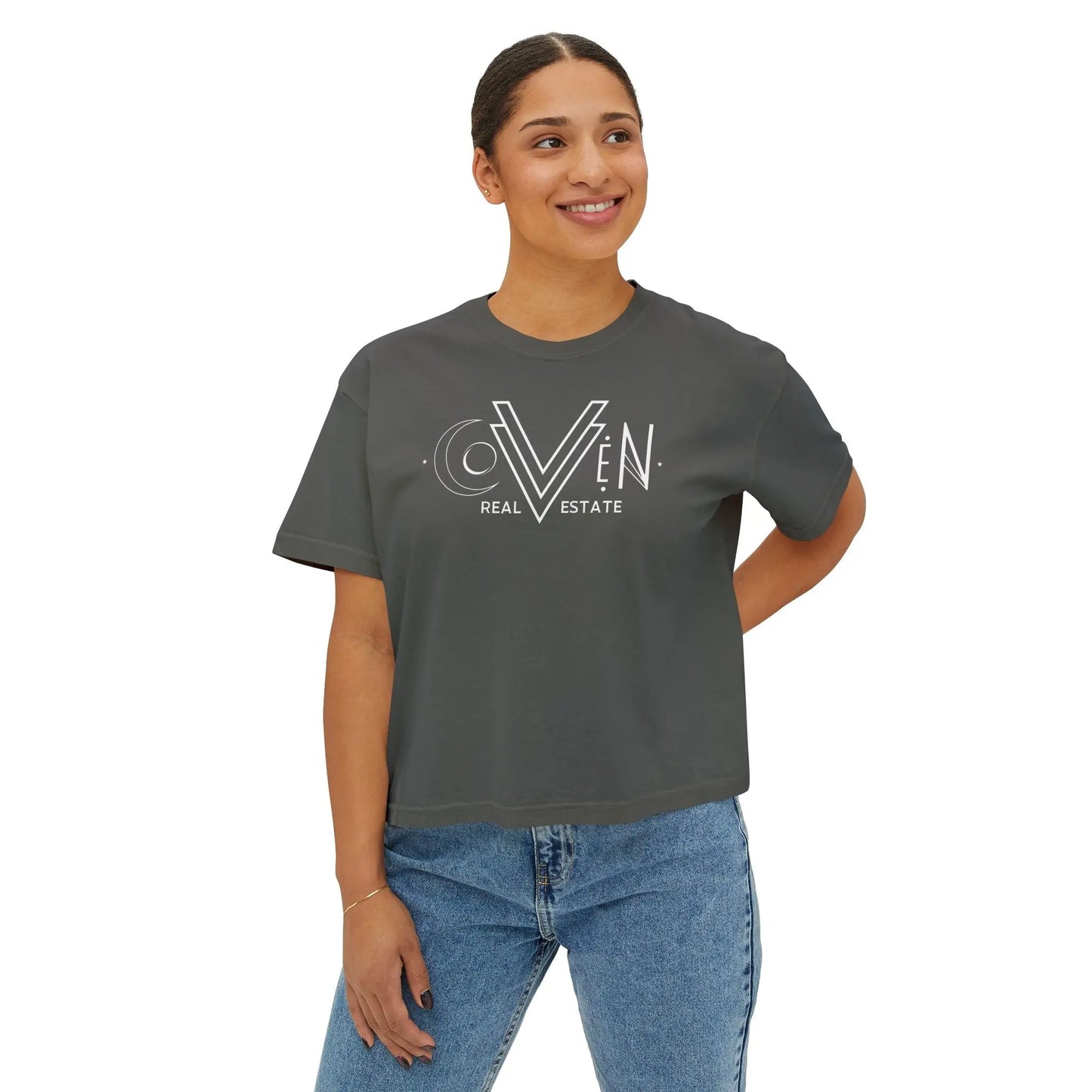 Calling Magic Coven Boxy Tee Printify
