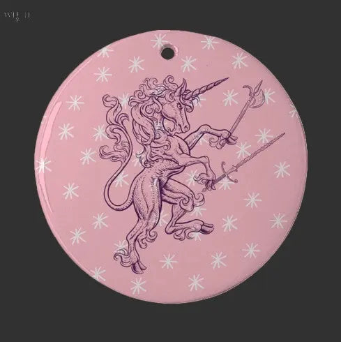 Cute But Deadly Unicorn Ornament Quadra Marketplace