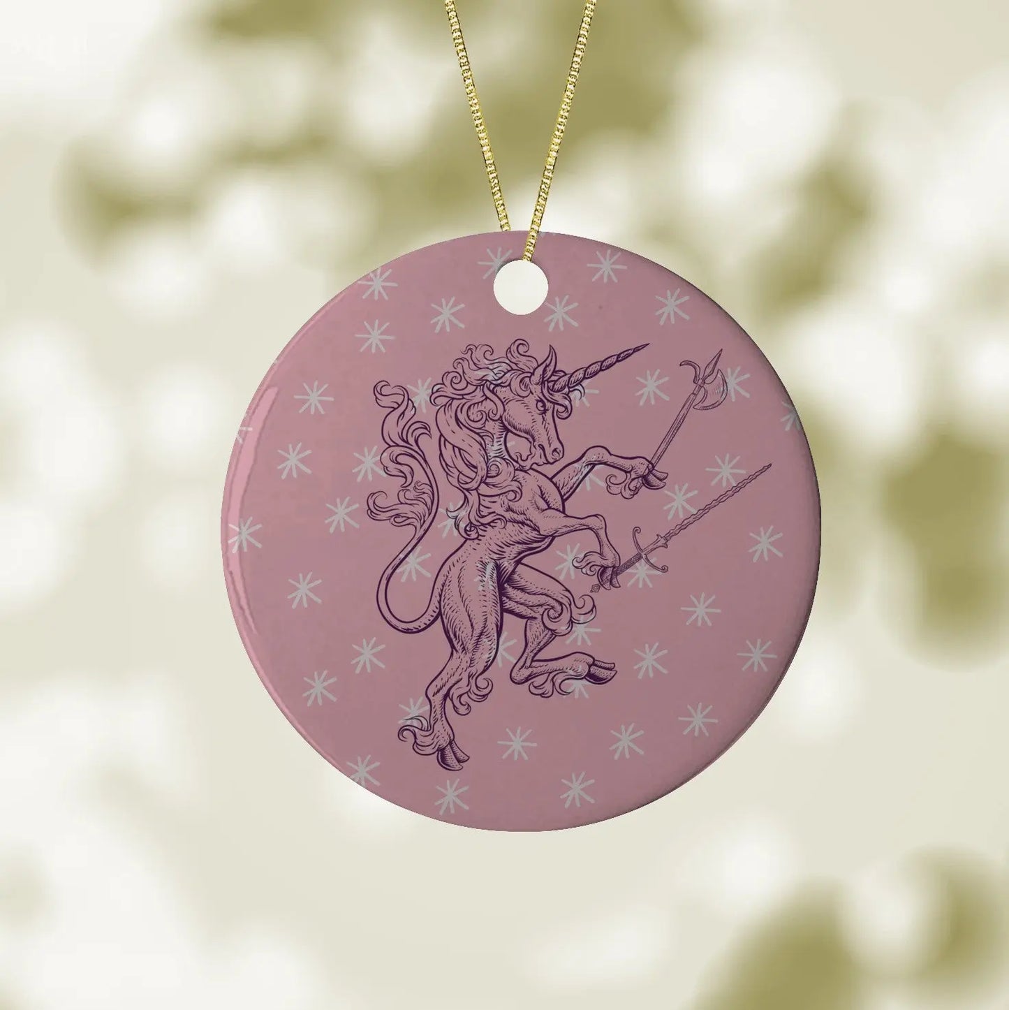 Cute But Deadly Unicorn Ornament Quadra Marketplace