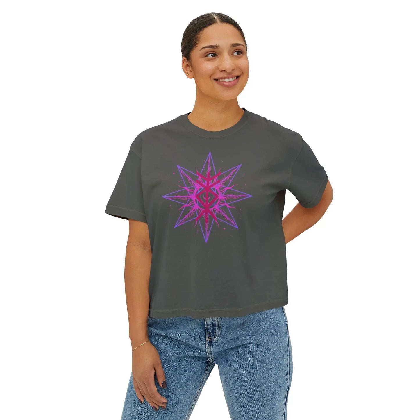 Divine Inheritance Boxy Tee Printify
