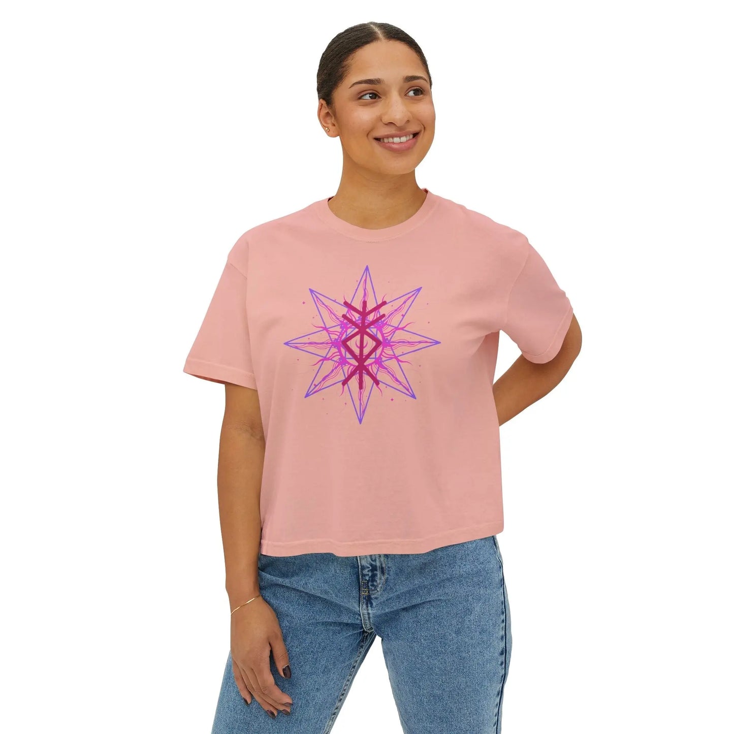 Divine Inheritance Boxy Tee Printify