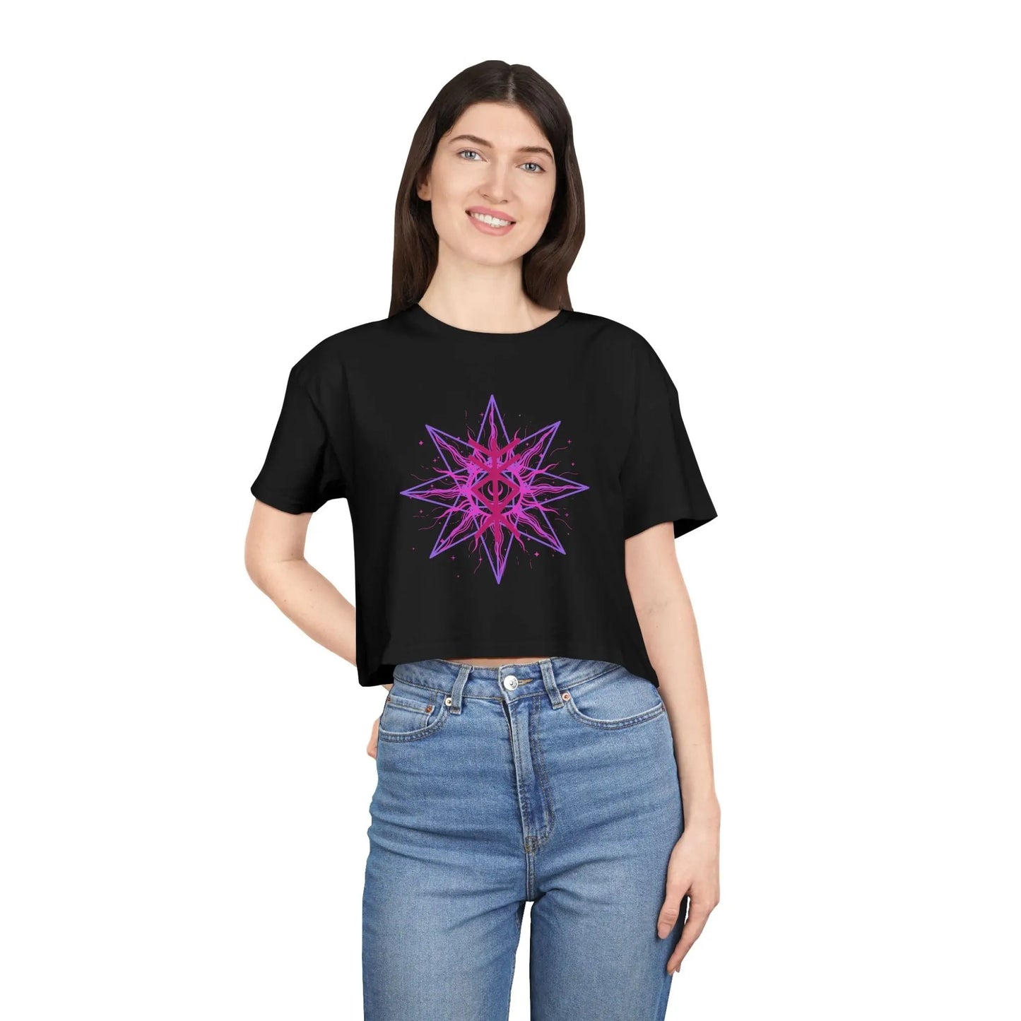 Divine Inheritance Crop Tee Printify