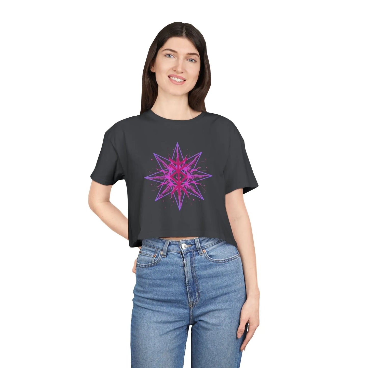Divine Inheritance Crop Tee Printify