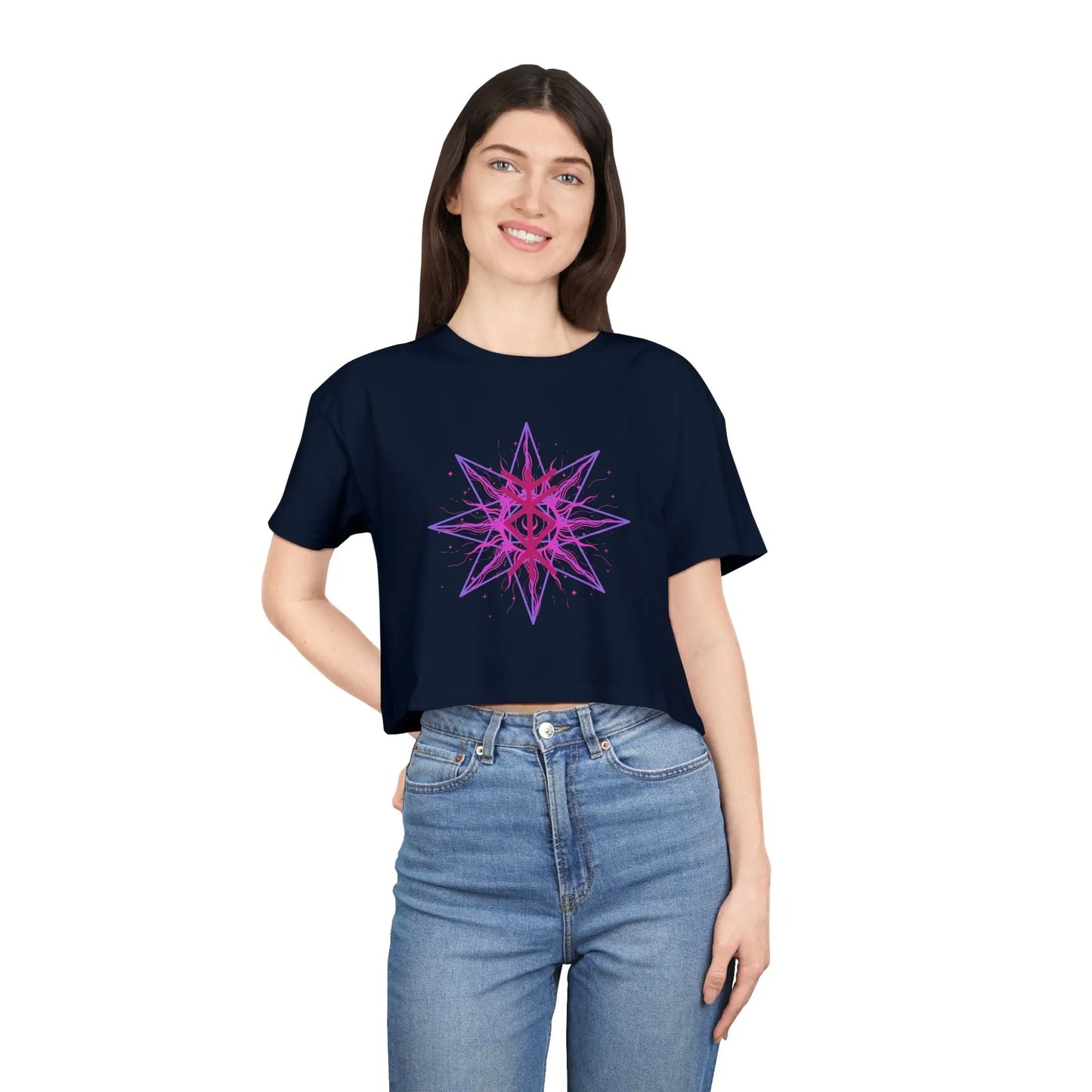 Divine Inheritance Crop Tee Printify
