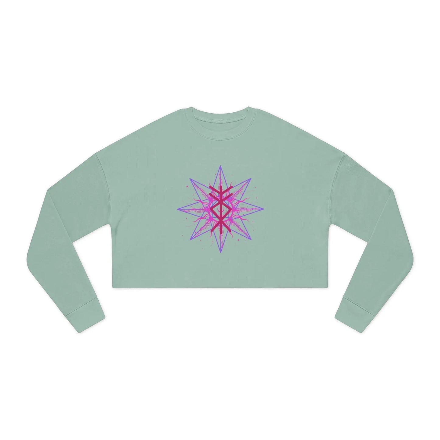 Divine Inheritance Cropped Sweatshirt - Witchy Things