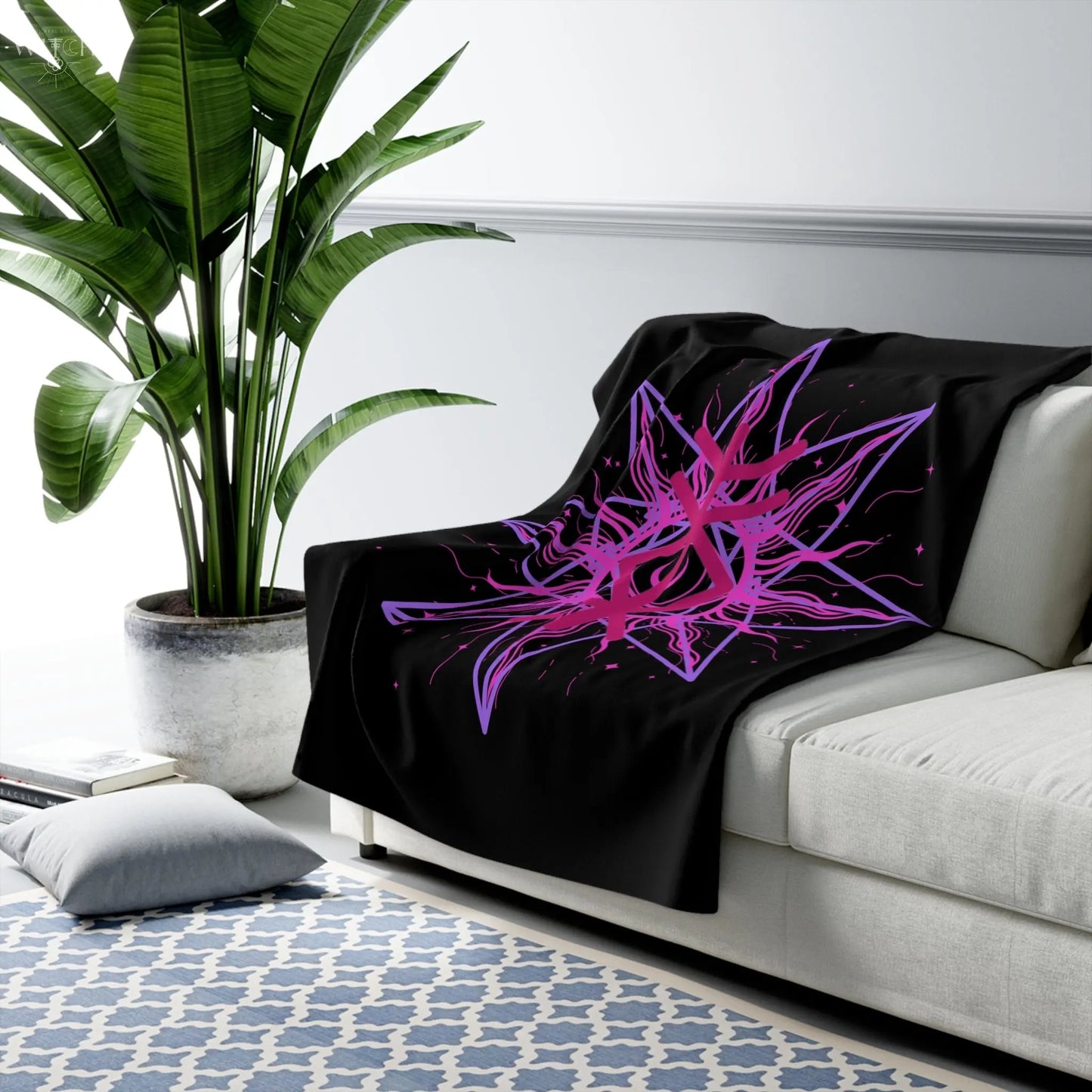 Divine Inheritance Sherpa Fleece Blanket - Witchy Things