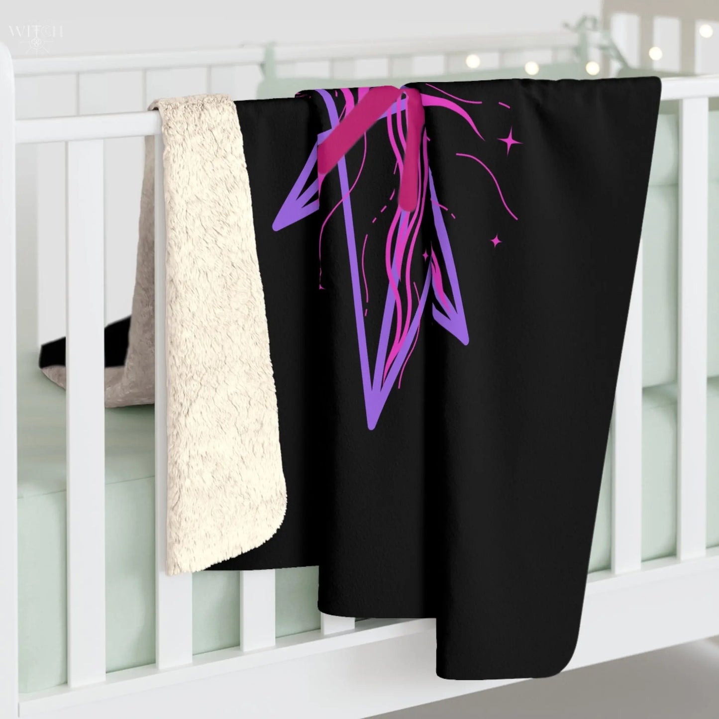 Divine Inheritance Sherpa Fleece Blanket - Witchy Things