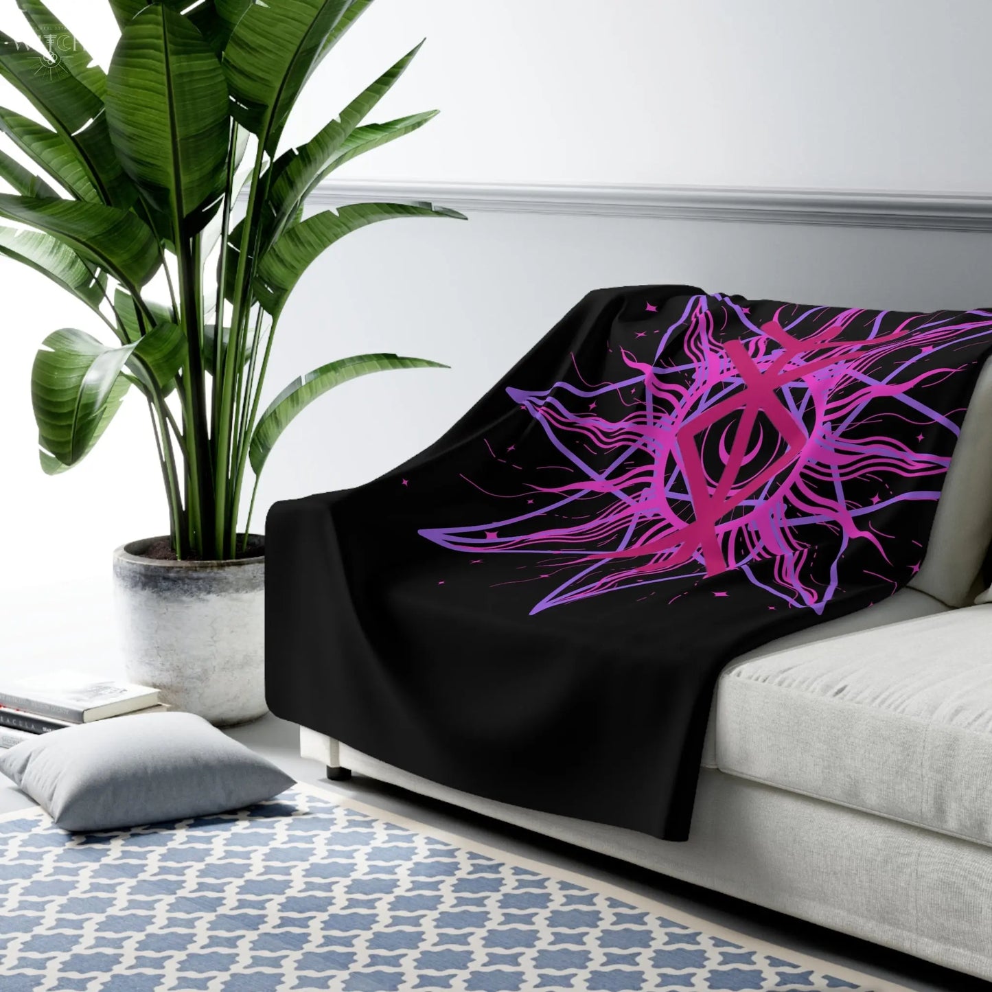 Divine Inheritance Sherpa Fleece Blanket - Witchy Things