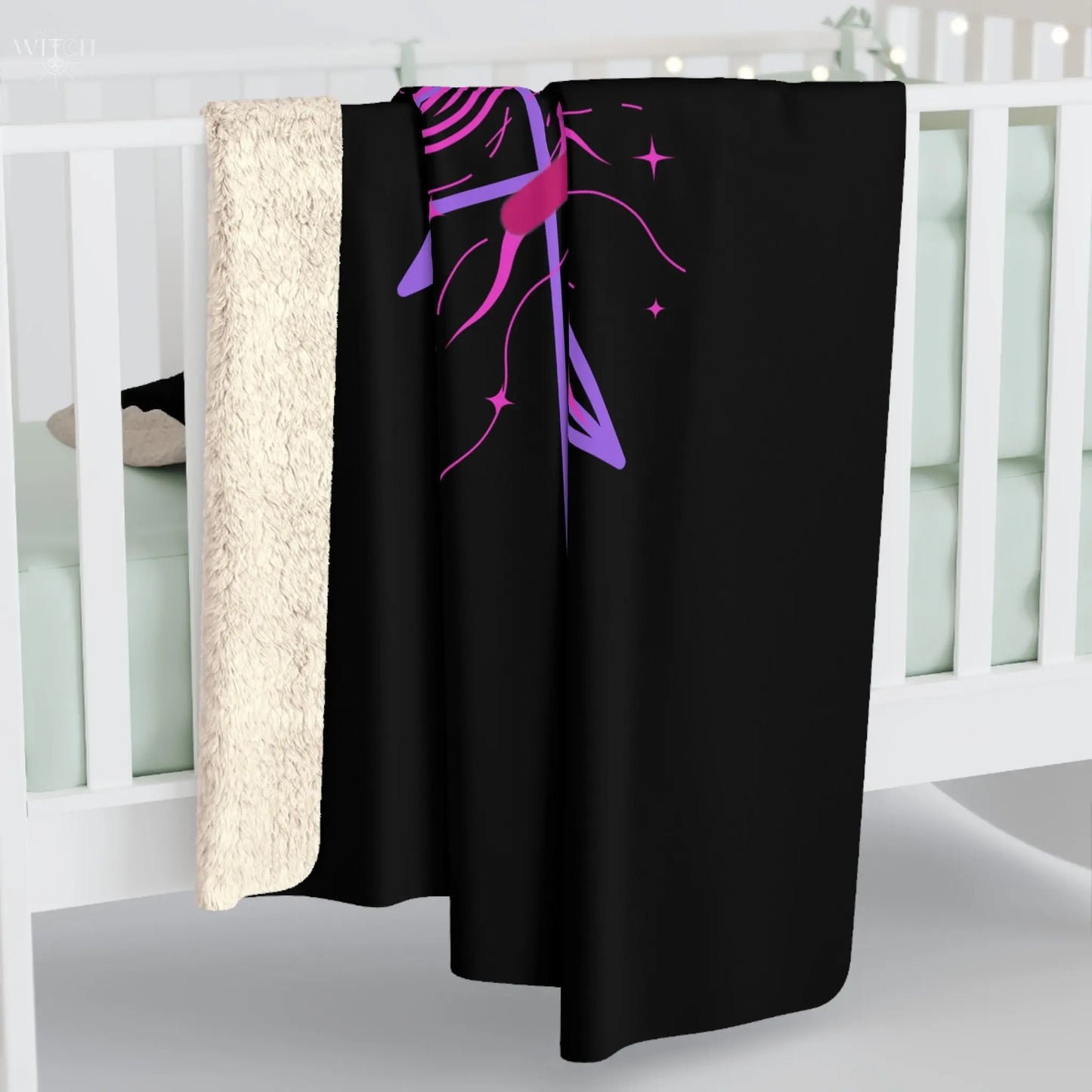 Divine Inheritance Sherpa Fleece Blanket - Witchy Things