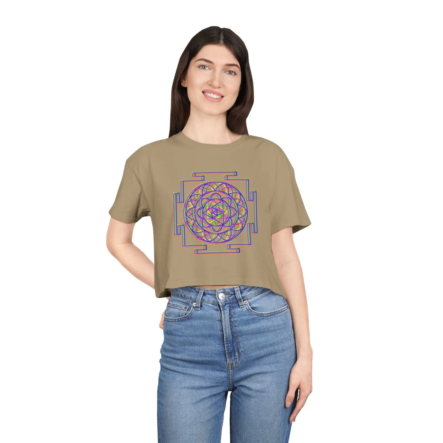 Essence Unbound Crop Tee Printify
