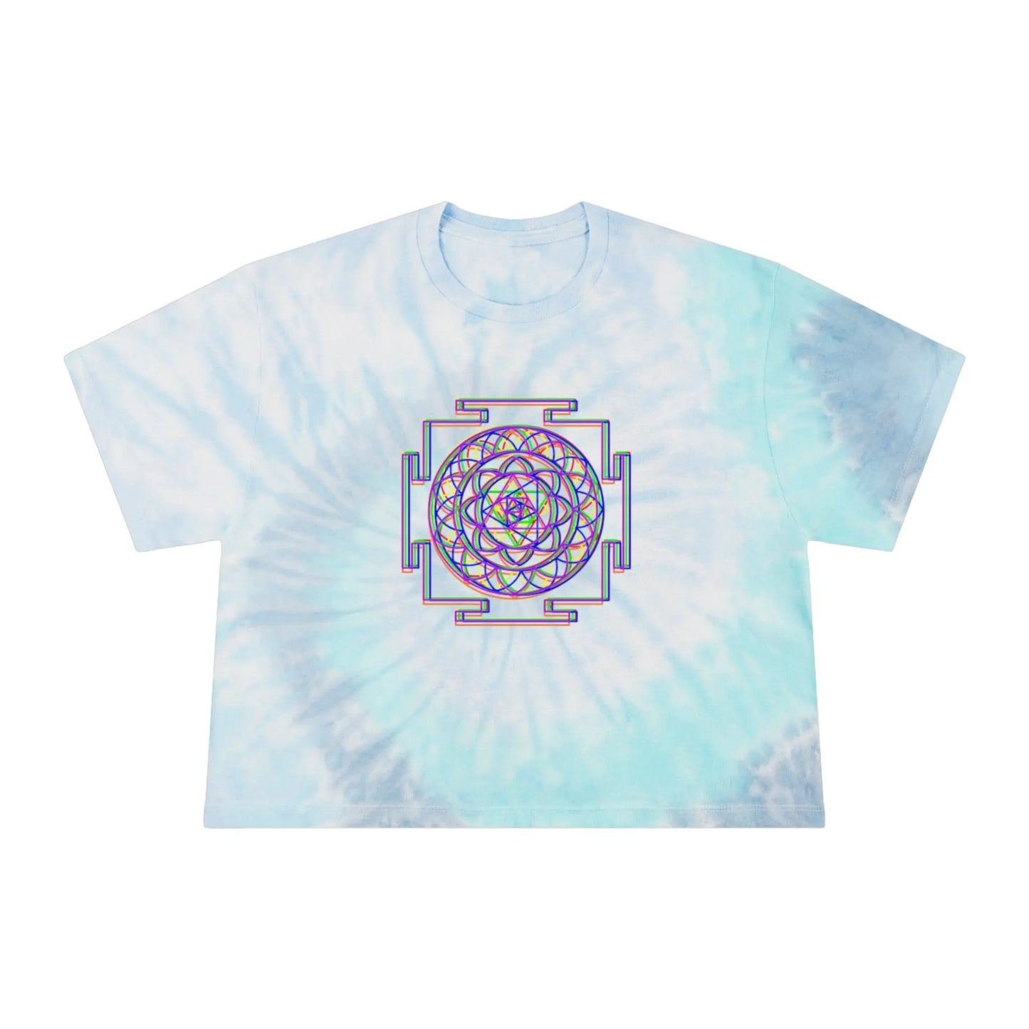 Essence Unbound Tie-Dye Crop Tee Printify