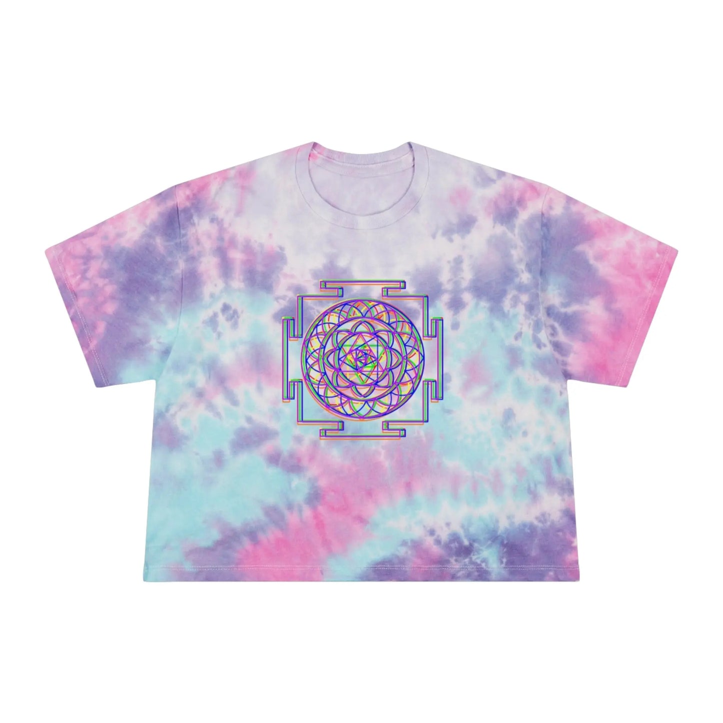 Essence Unbound Tie-Dye Crop Tee Printify
