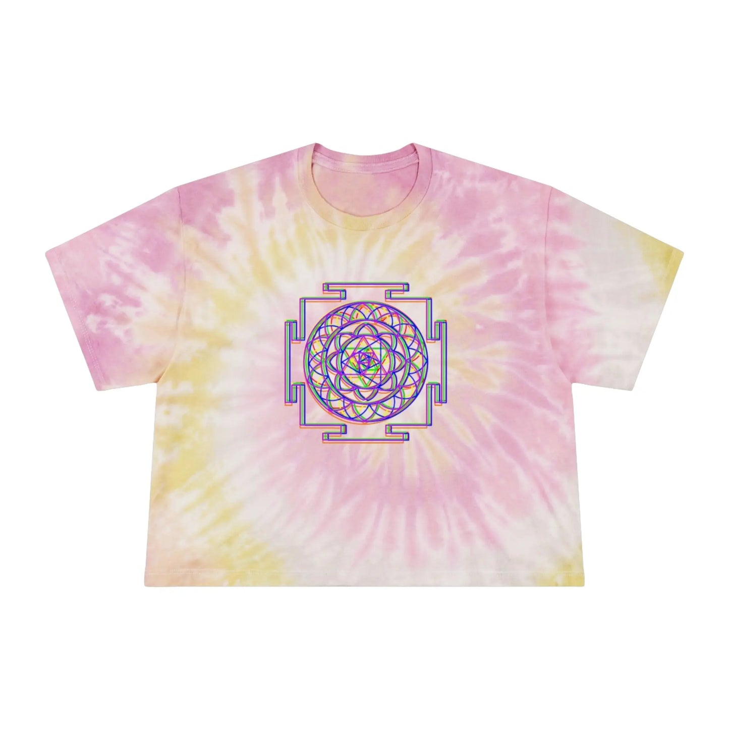 Essence Unbound Tie-Dye Crop Tee Printify
