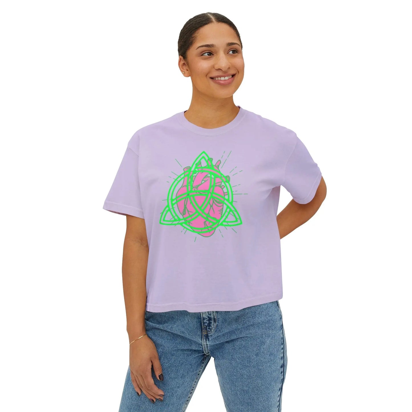Eternal Bloom Boxy Tee Printify