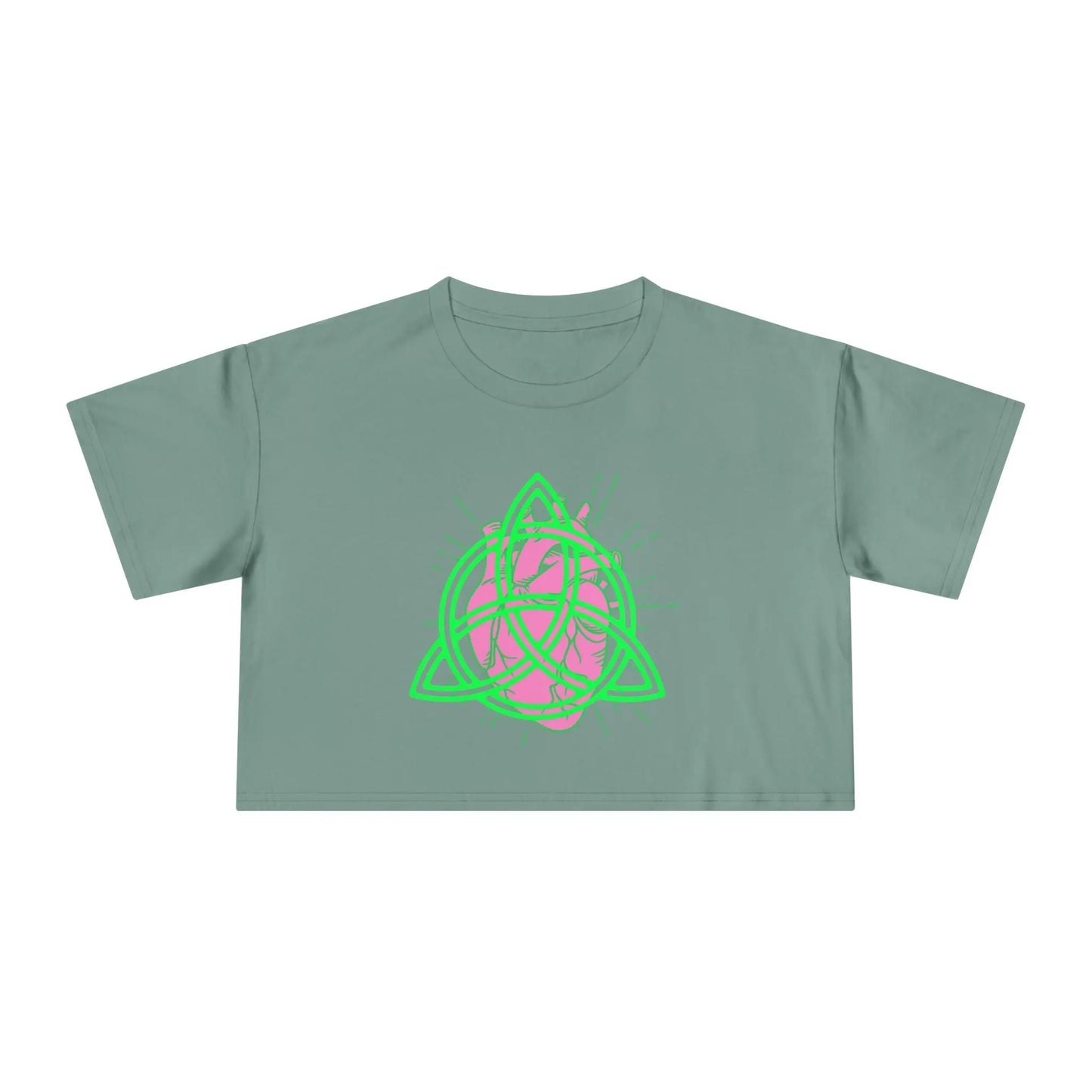 Eternal Bloom Crop Tee Printify