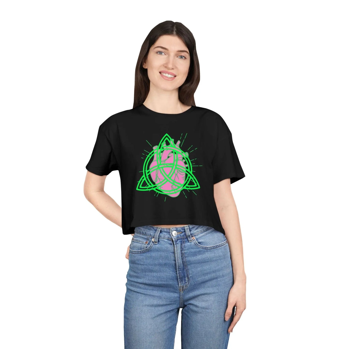 Eternal Bloom Crop Tee Printify