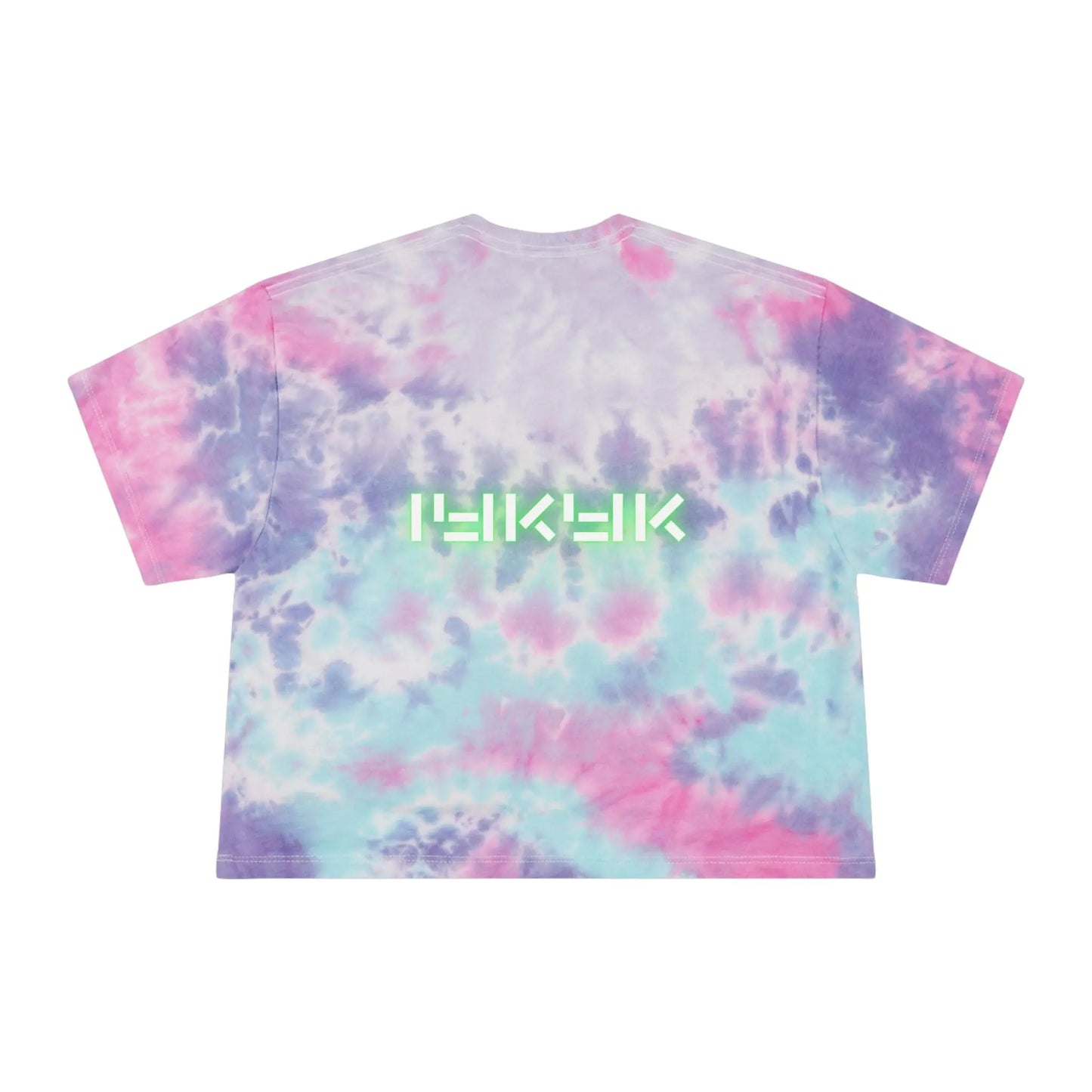 Eternal Bloom Tie-Dye Crop Tee Printify