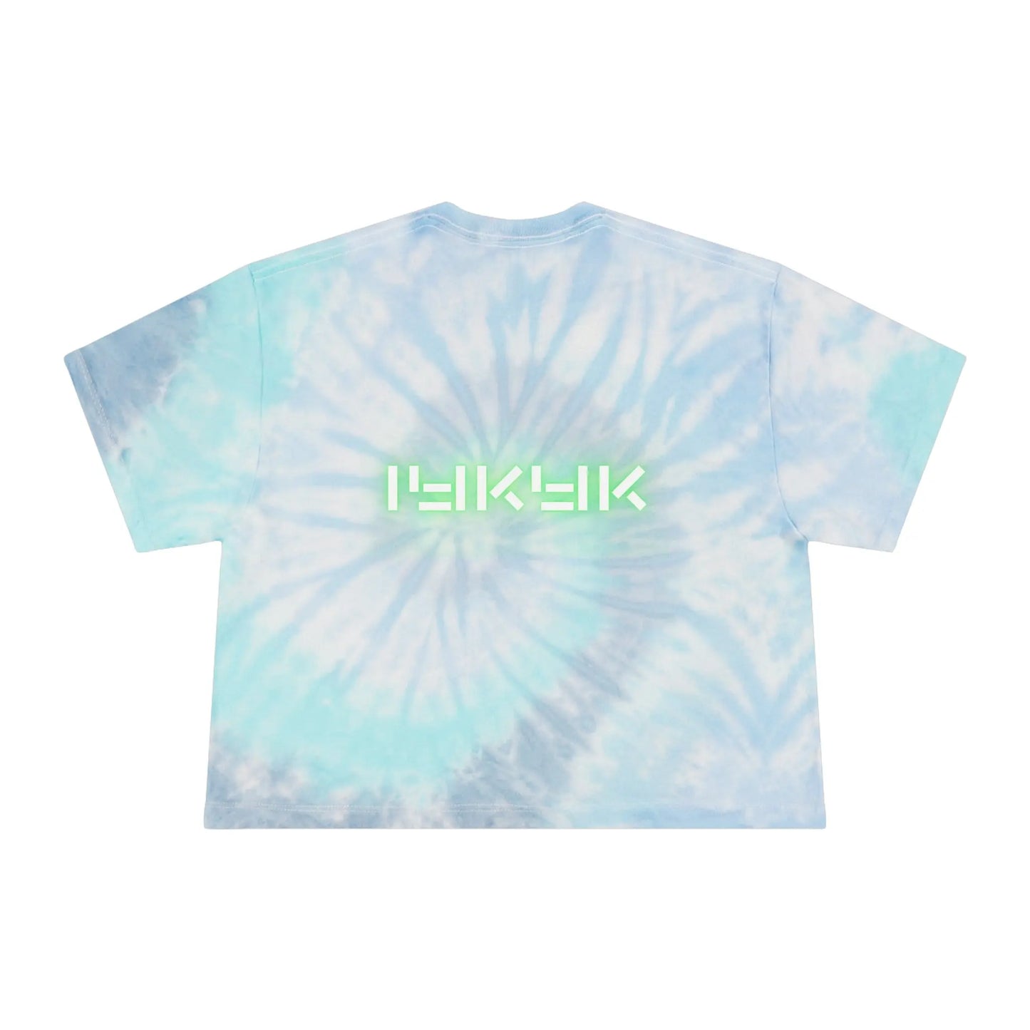 Eternal Bloom Tie-Dye Crop Tee Printify