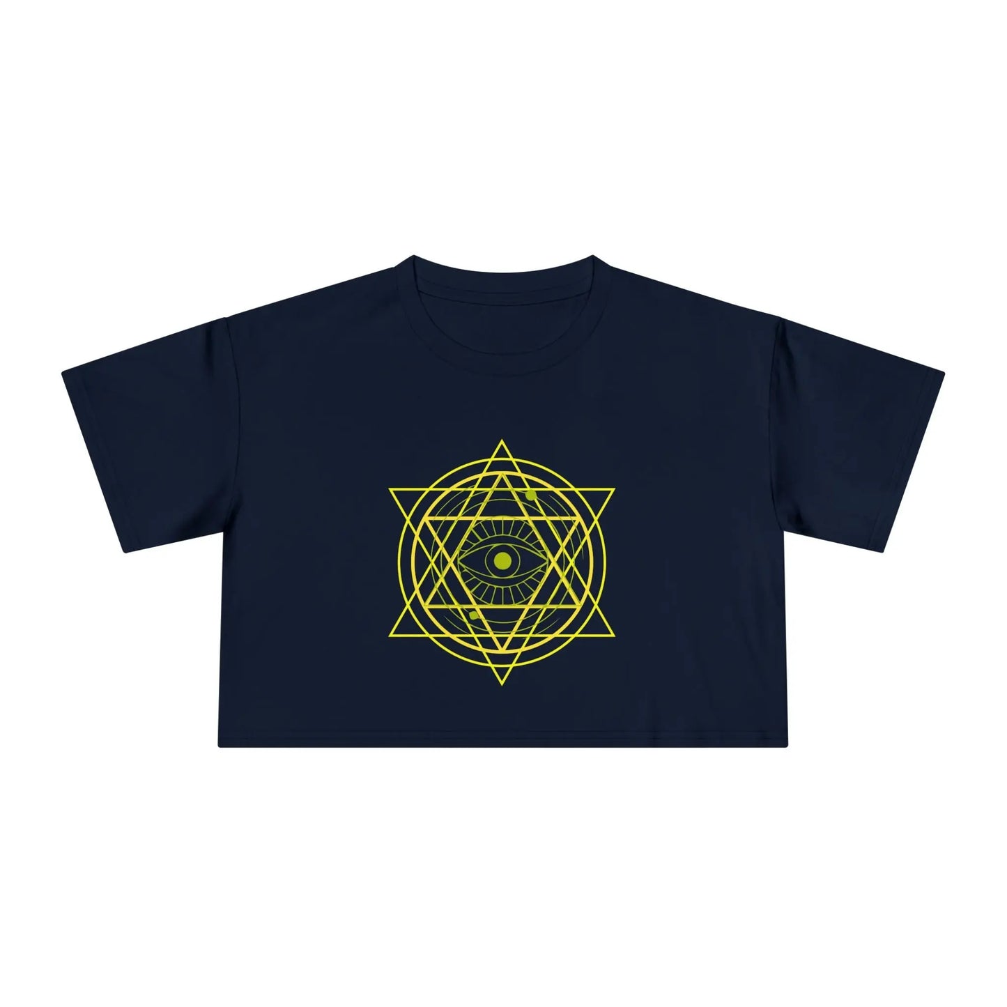 Inner Star Crop Tee Printify