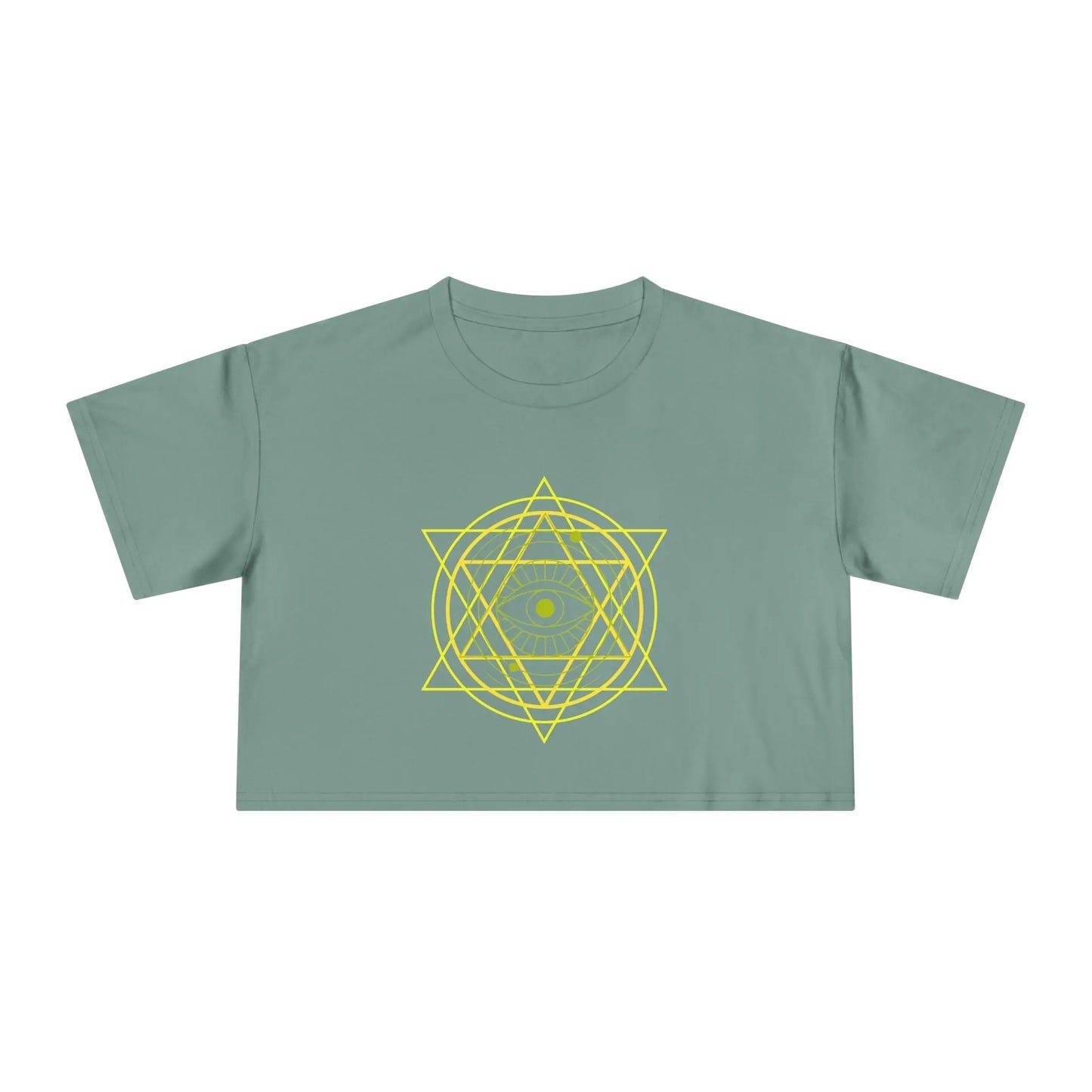 Inner Star Crop Tee Printify