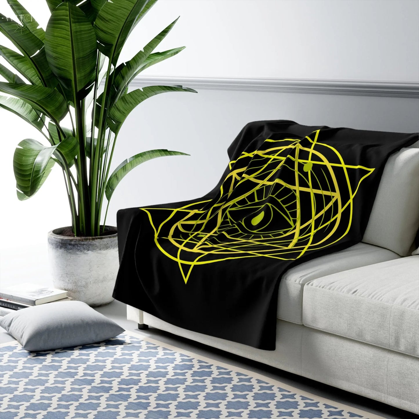 Inner Star Sherpa Fleece Blanket - Witchy Things