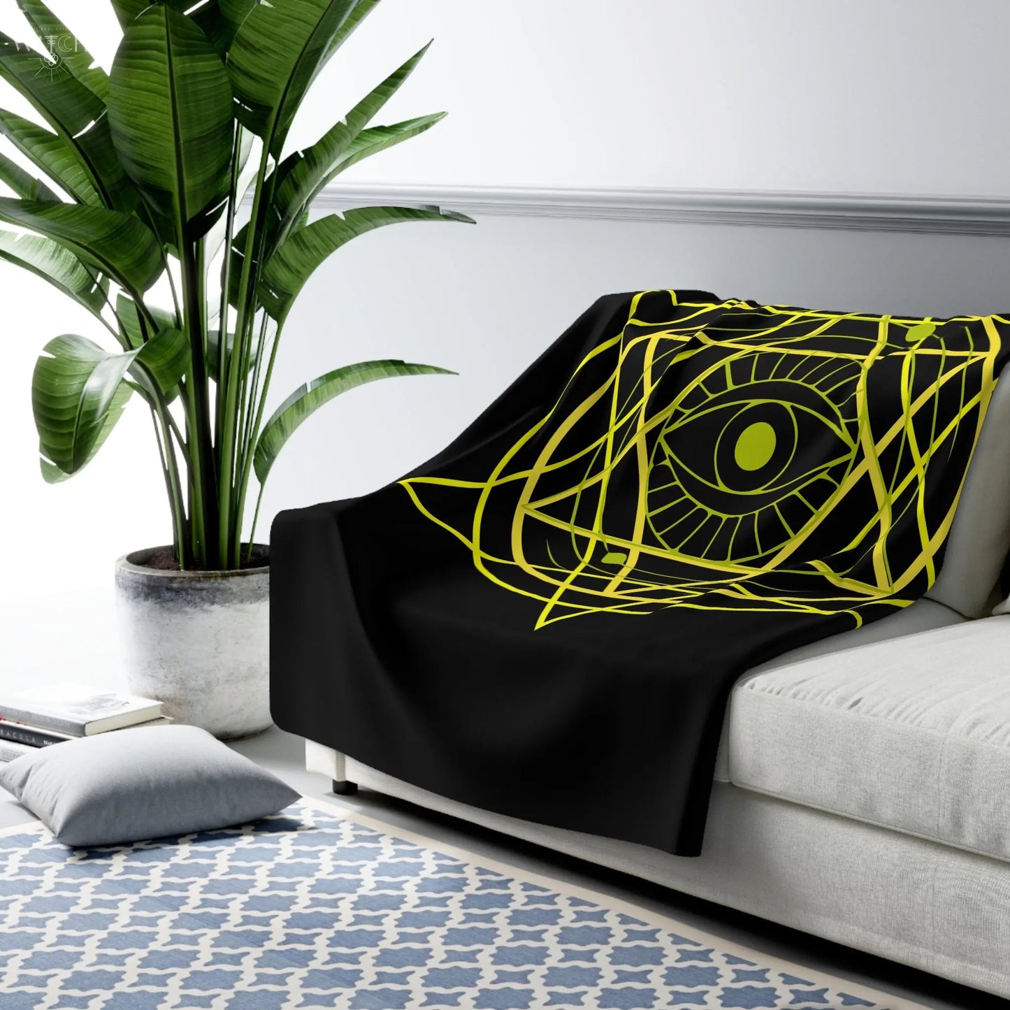 Inner Star Sherpa Fleece Blanket - Witchy Things
