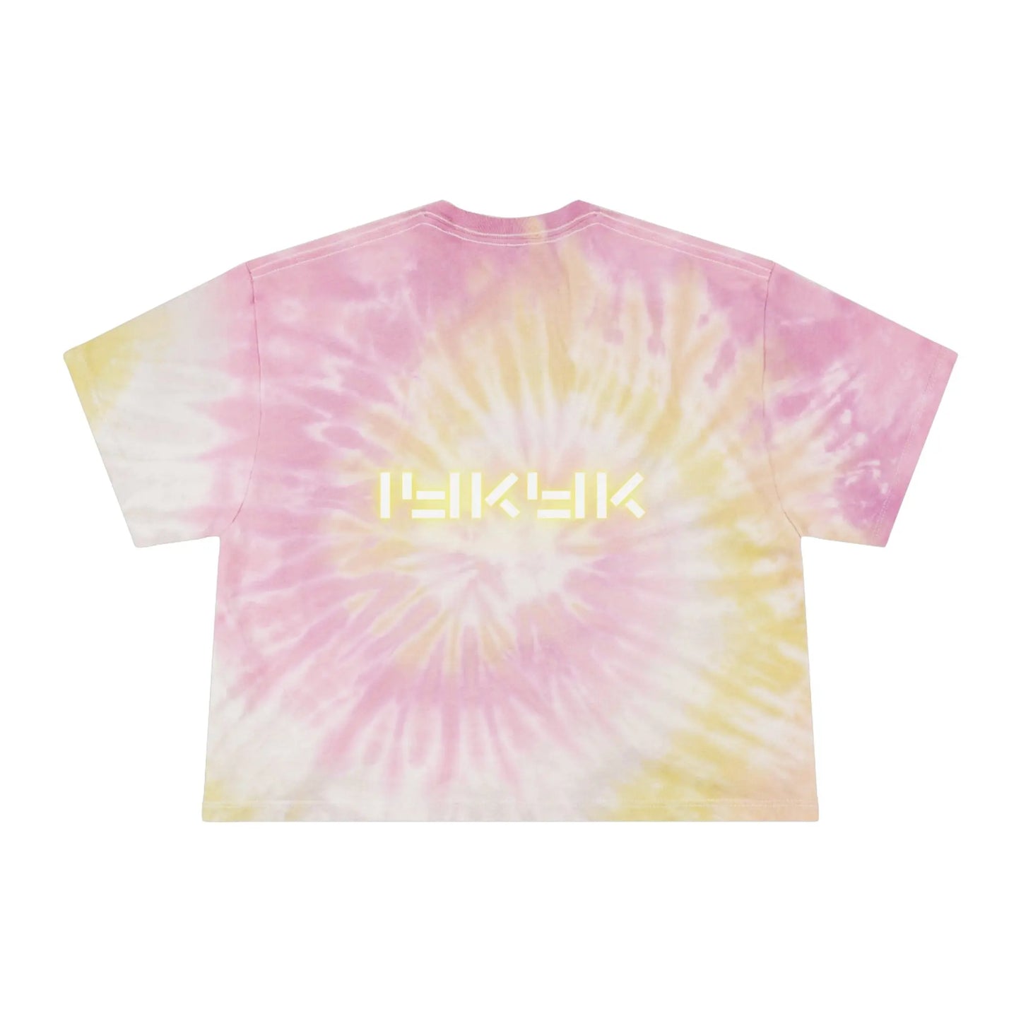 Inner Star Tie-Dye Crop Tee Printify
