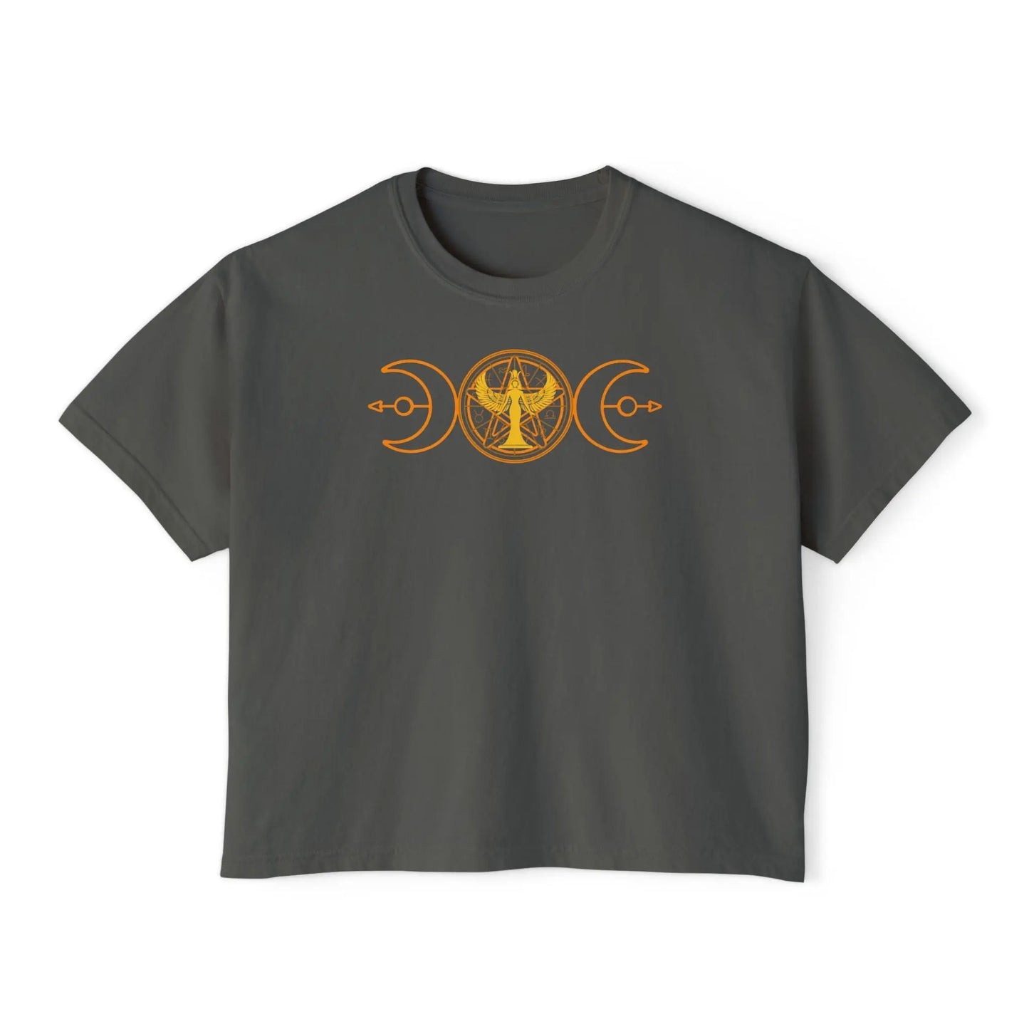 Lunar Flow Boxy Tee Printify