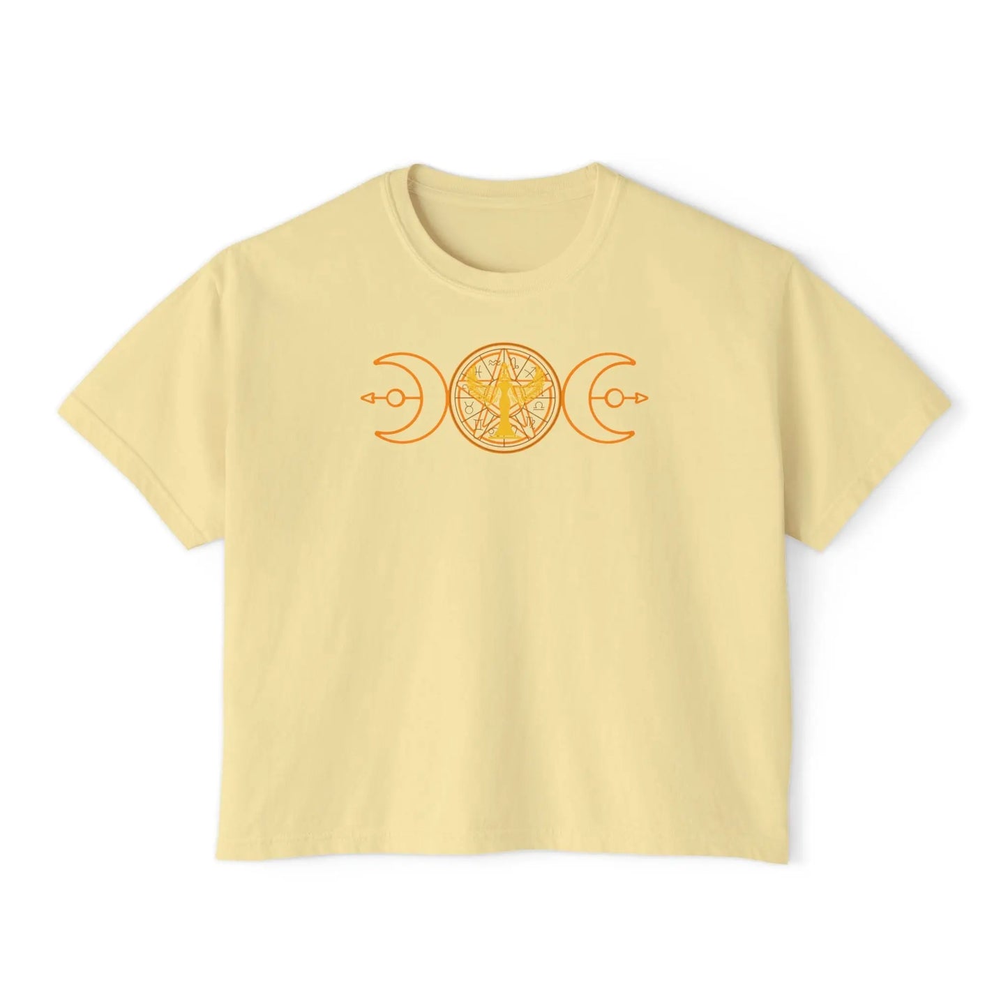 Lunar Flow Boxy Tee Printify