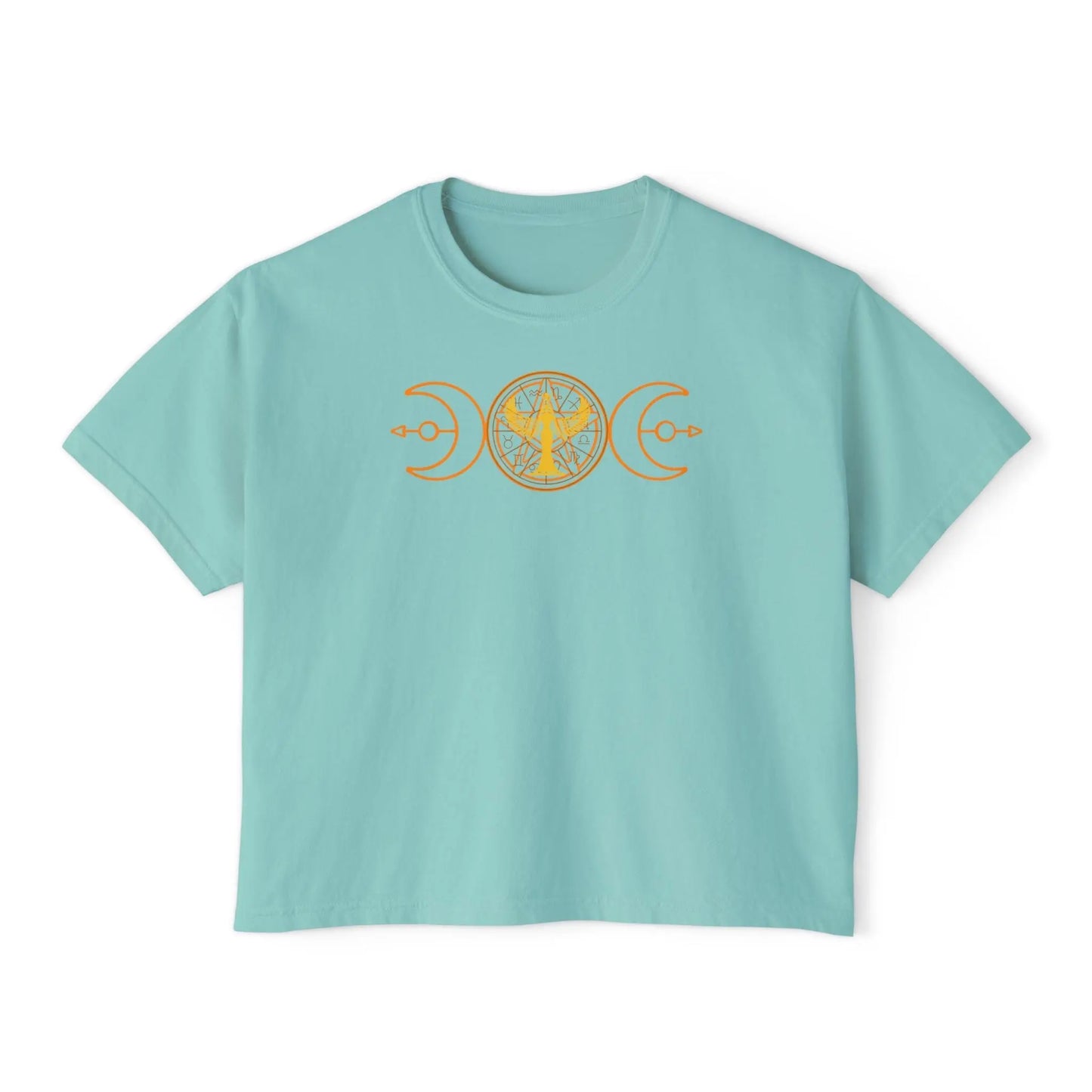 Lunar Flow Boxy Tee Printify