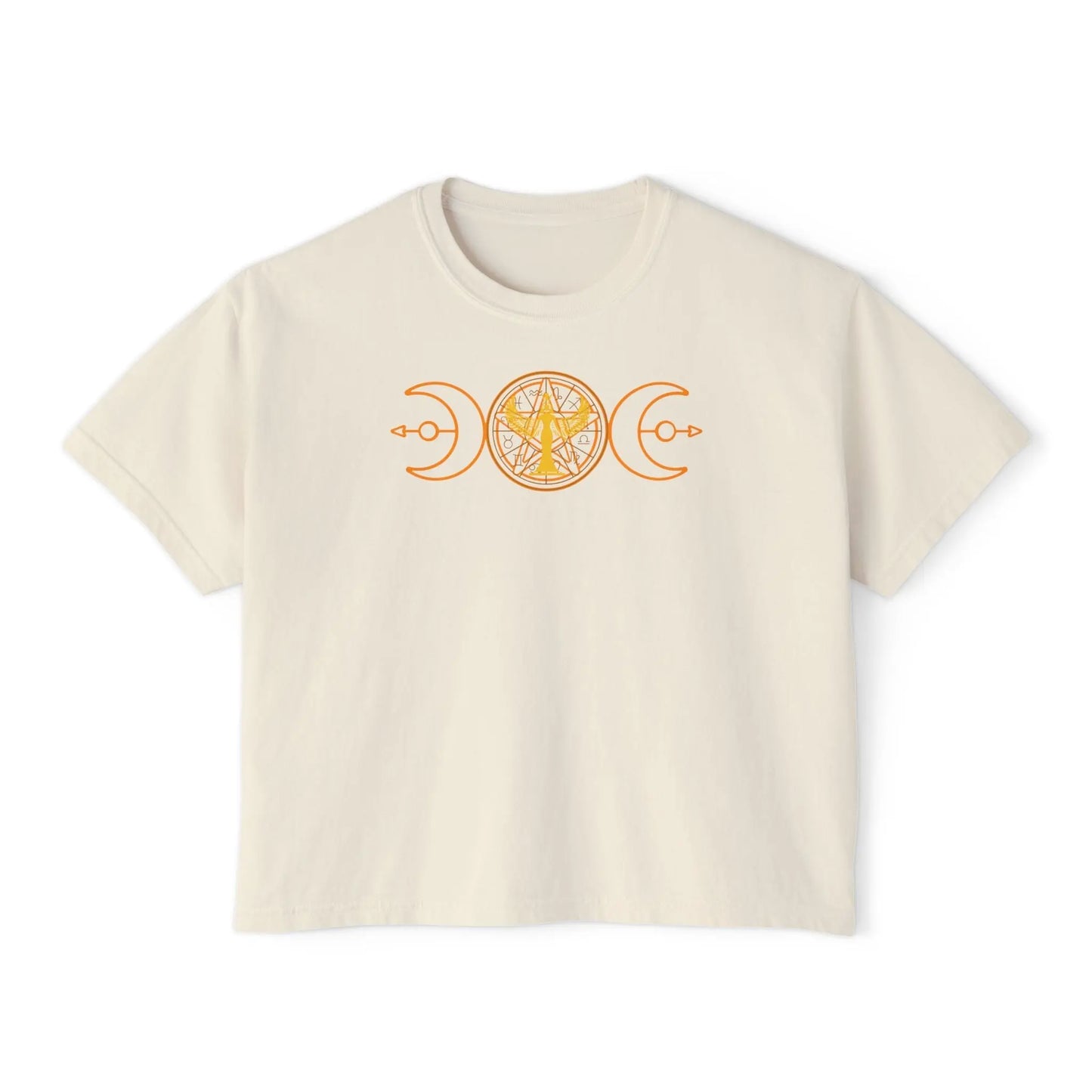 Lunar Flow Boxy Tee Printify
