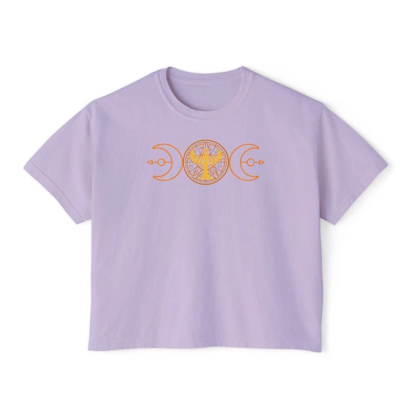 Lunar Flow Boxy Tee Printify