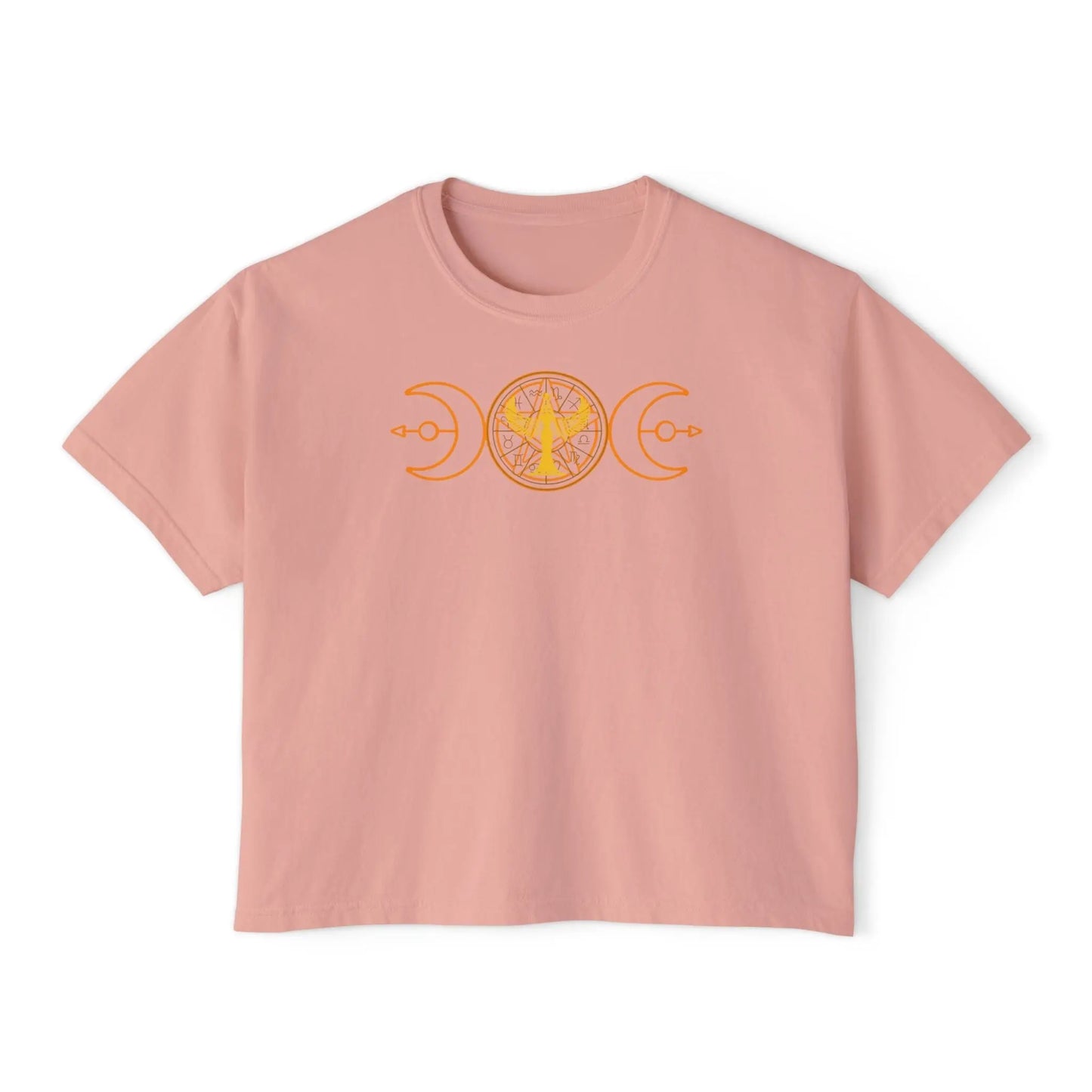 Lunar Flow Boxy Tee Printify