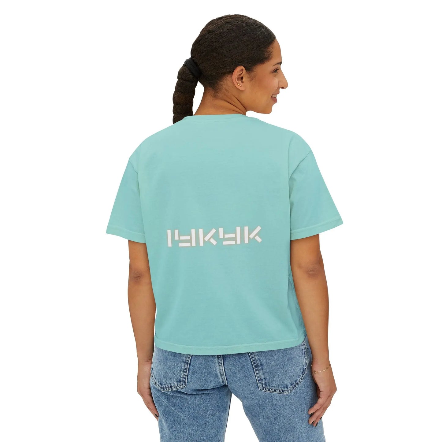 Lunar Flow Boxy Tee Printify