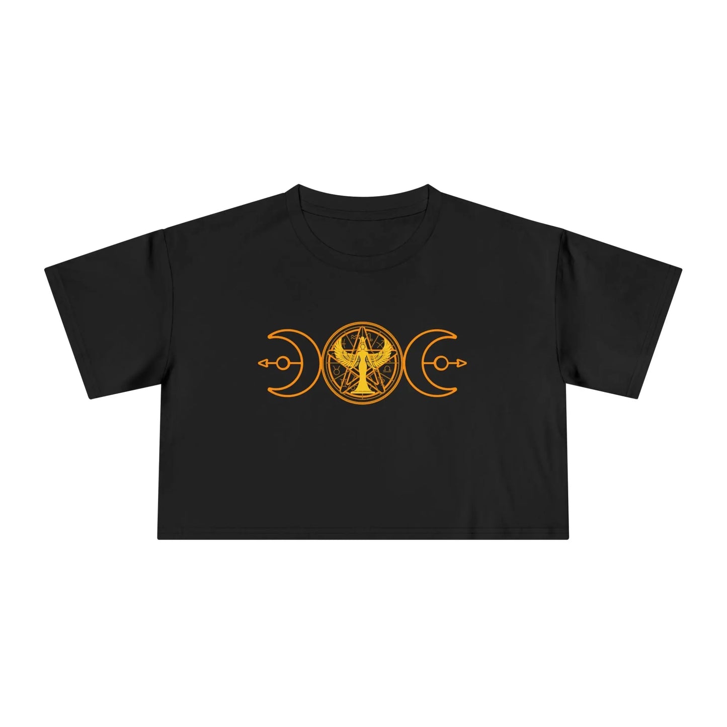 Lunar Flow Crop Tee Printify