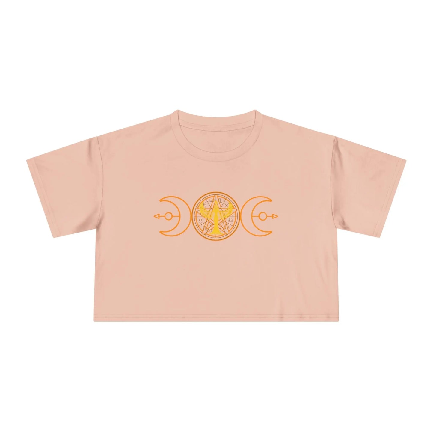 Lunar Flow Crop Tee Printify