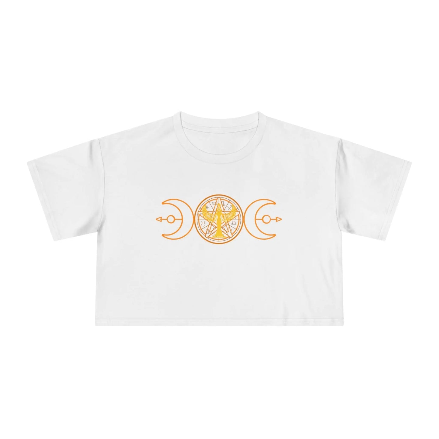 Lunar Flow Crop Tee Printify