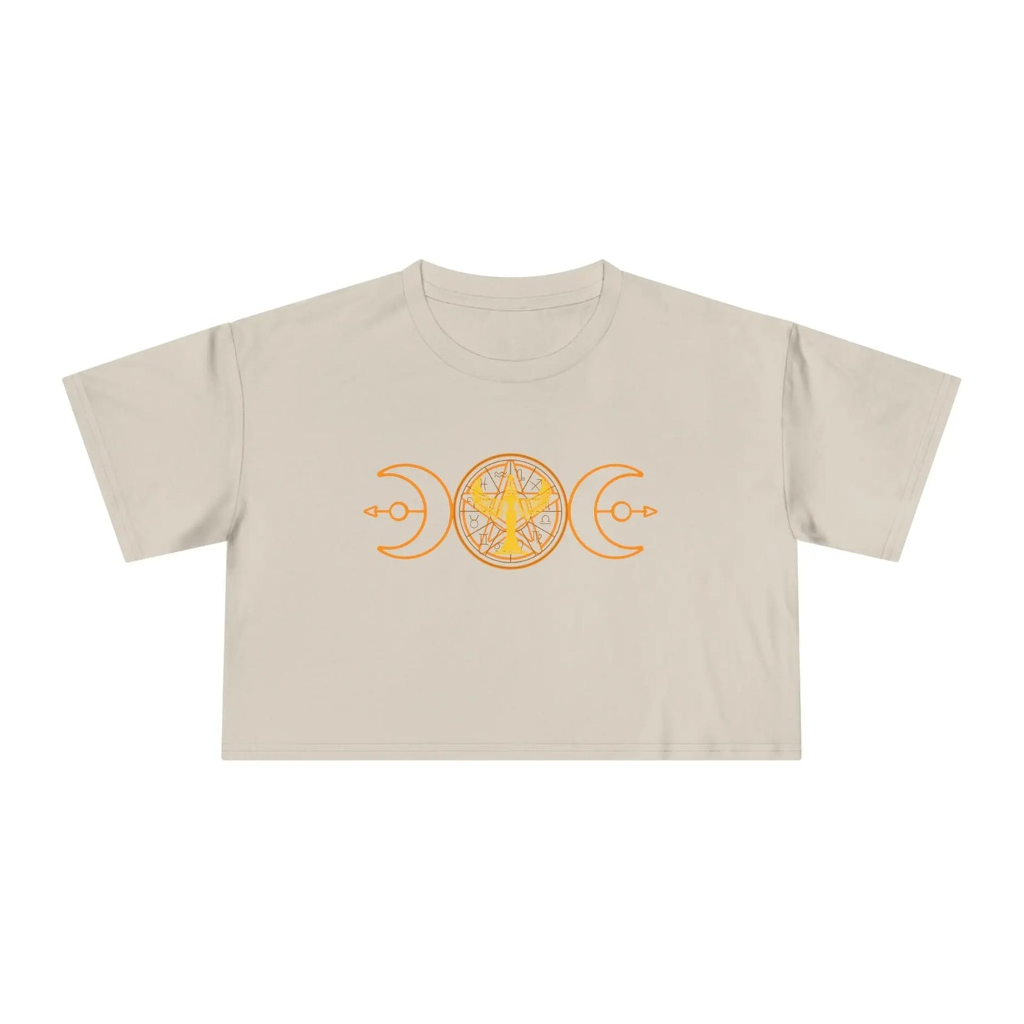 Lunar Flow Crop Tee Printify