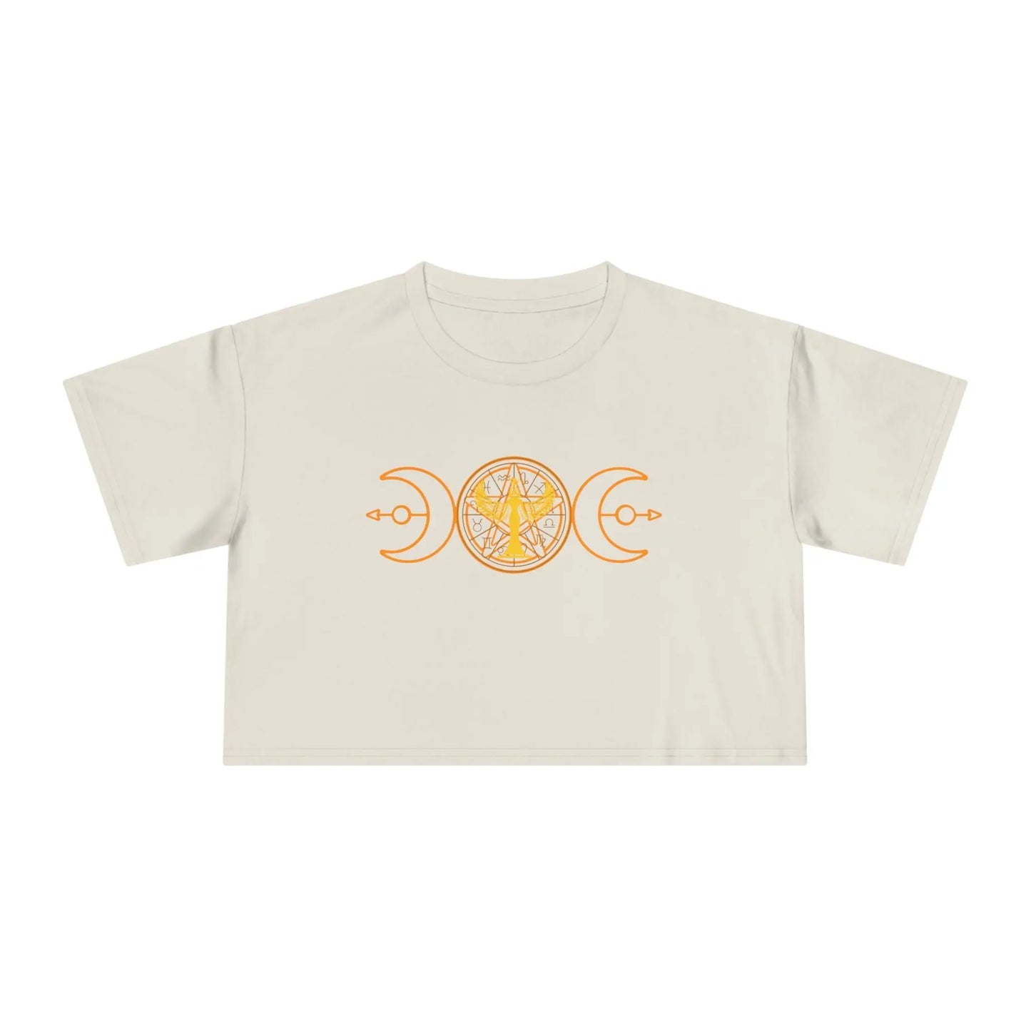 Lunar Flow Crop Tee Printify