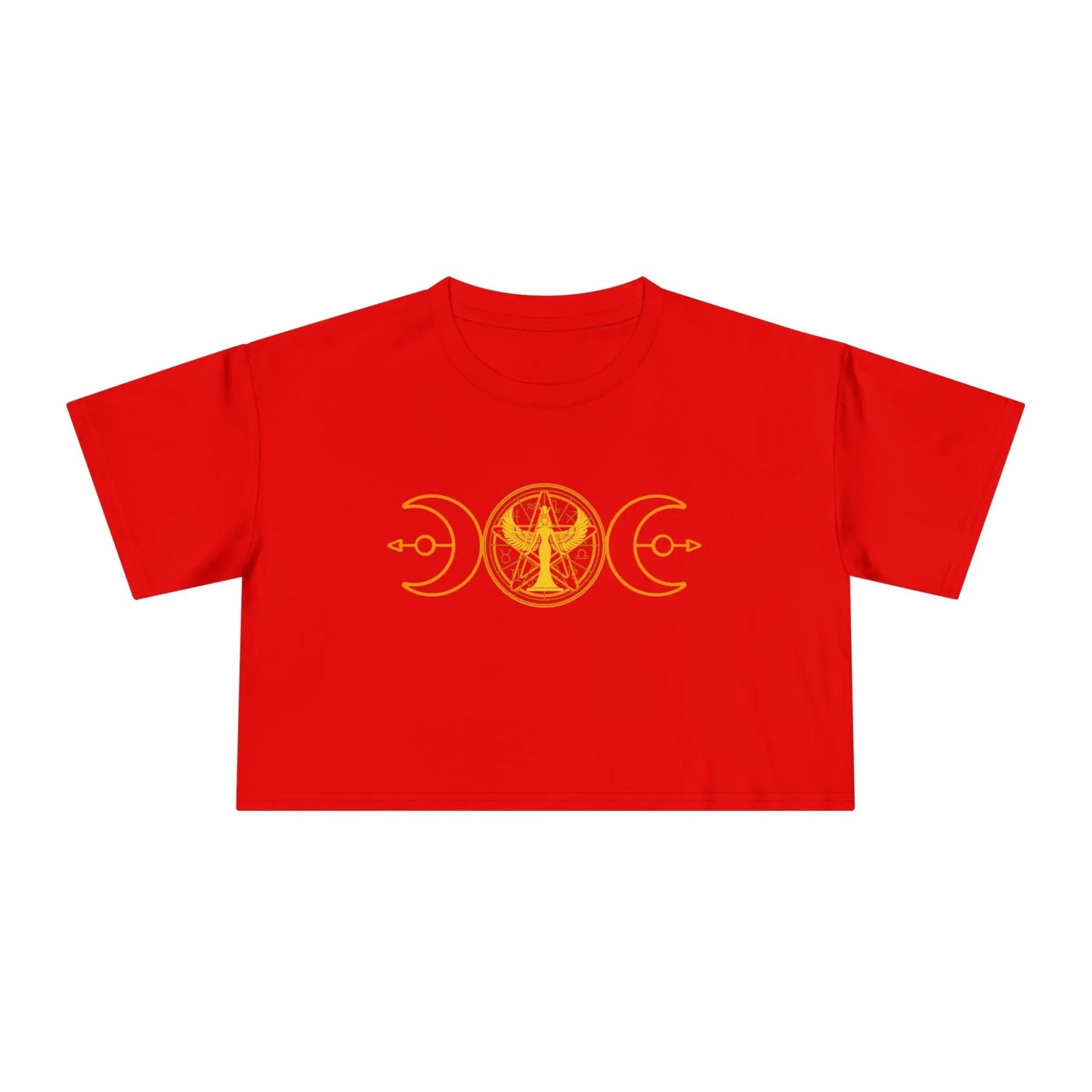 Lunar Flow Crop Tee Printify