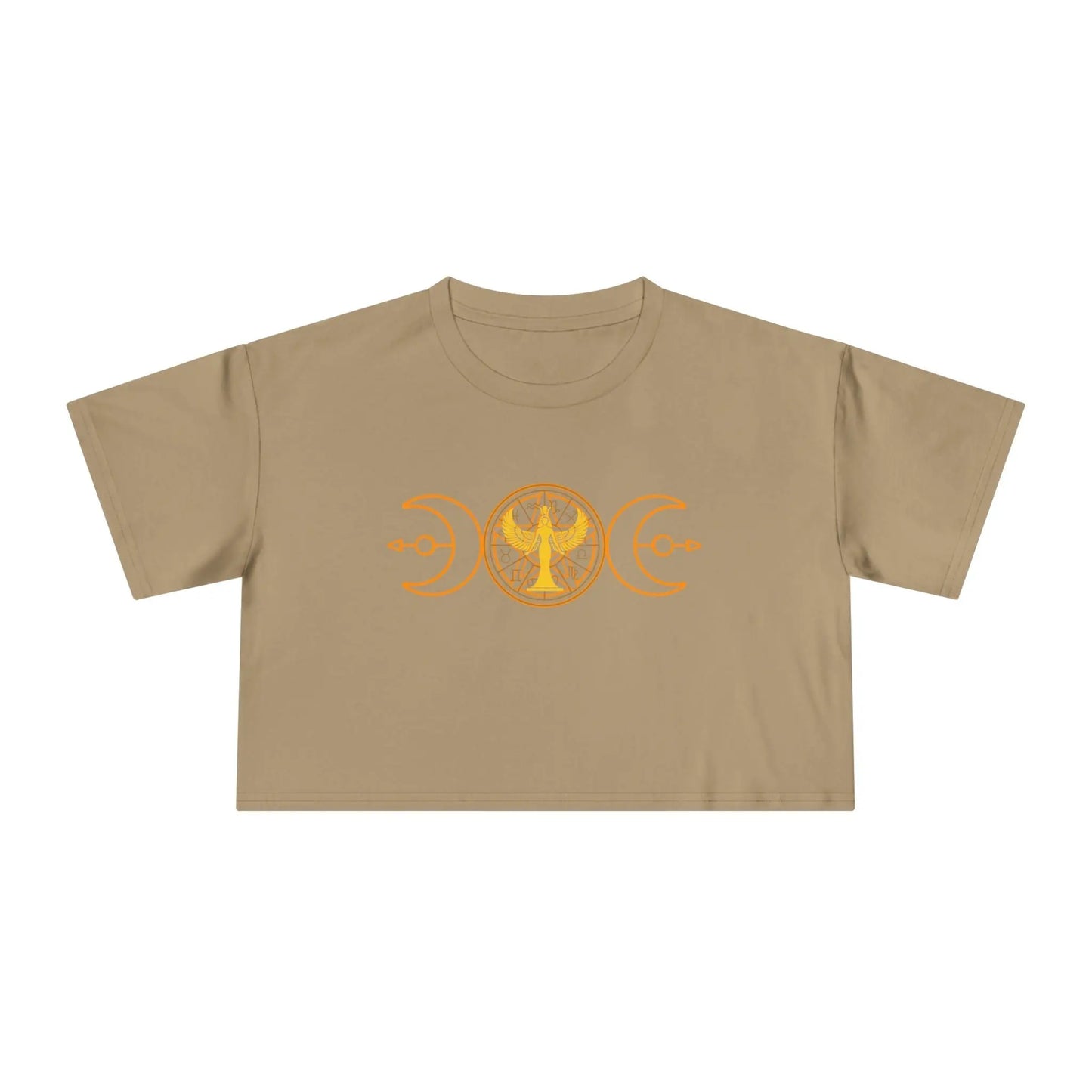 Lunar Flow Crop Tee Printify
