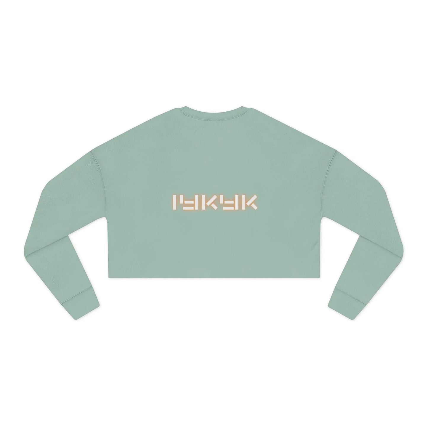 Lunar Flow Cropped Sweatshirt Printify