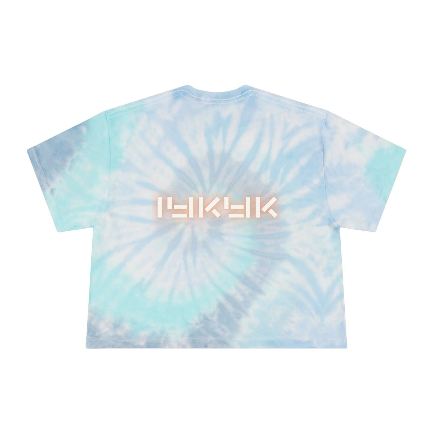 Lunar Flow Tie-Dye Crop Tee Printify