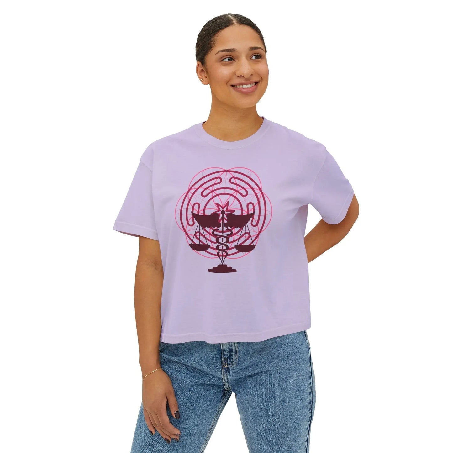 Mother Shadow Boxy Tee Printify