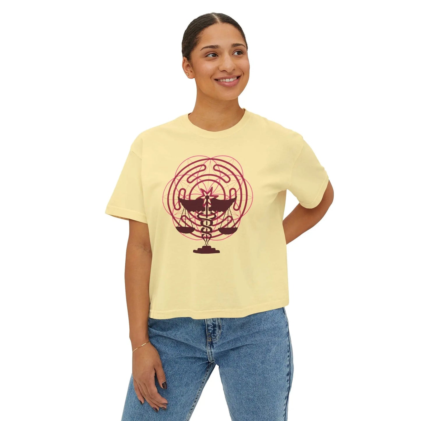 Mother Shadow Boxy Tee Printify
