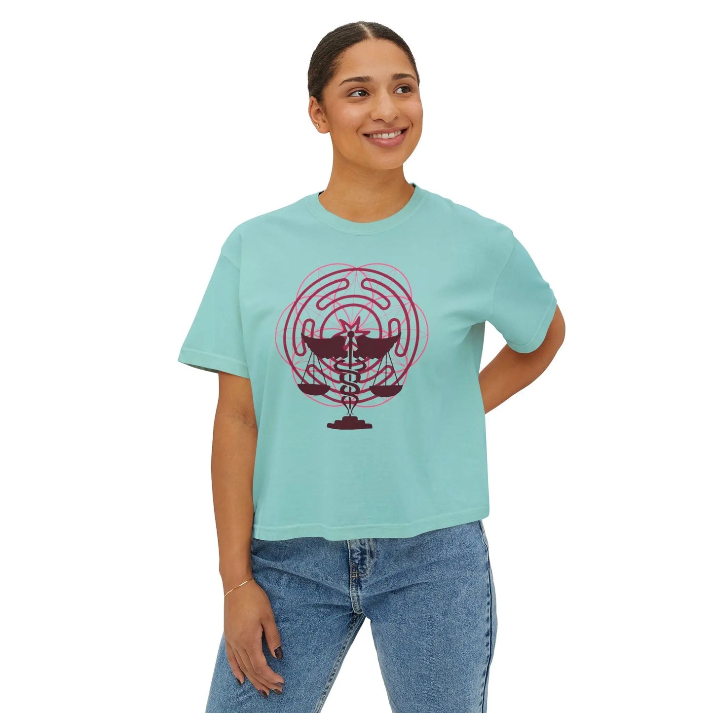 Mother Shadow Boxy Tee Printify