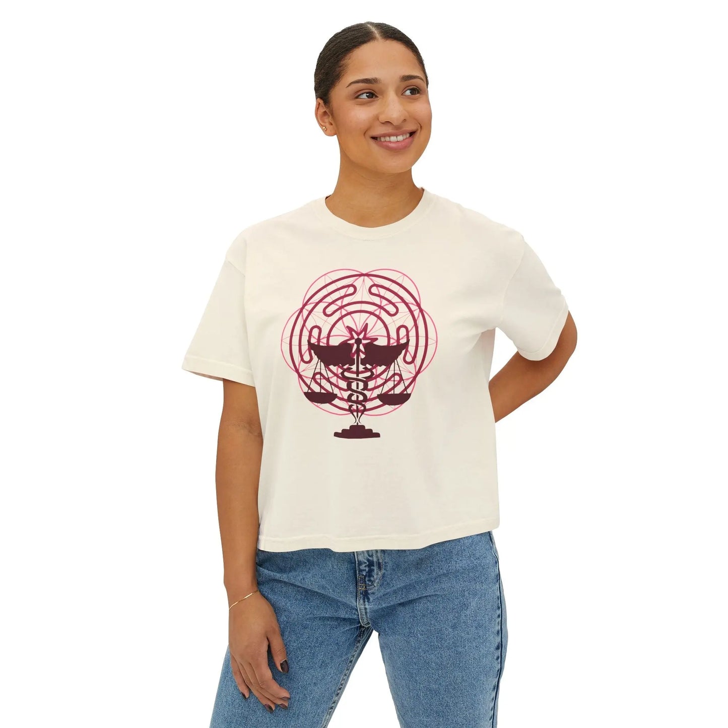 Mother Shadow Boxy Tee Printify