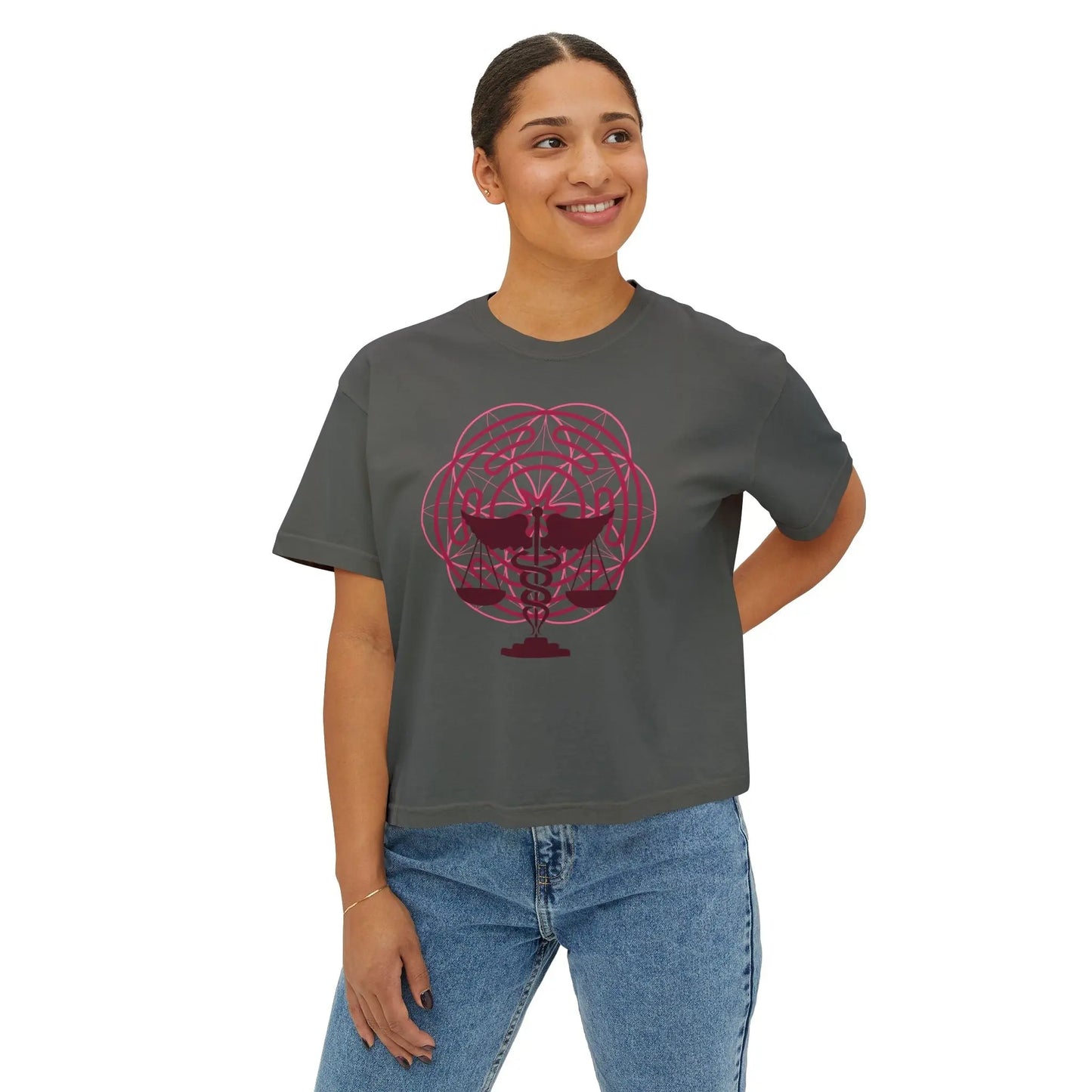 Mother Shadow Boxy Tee Printify