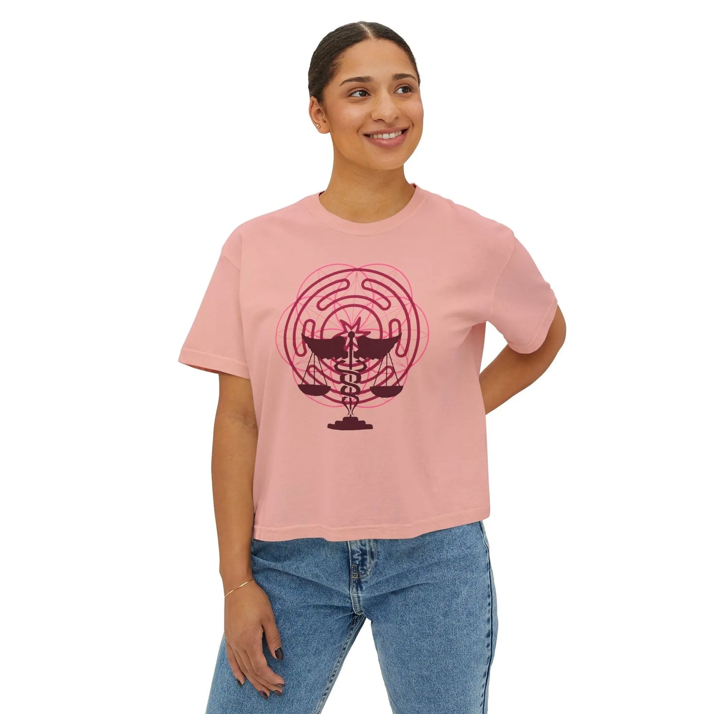 Mother Shadow Boxy Tee Printify